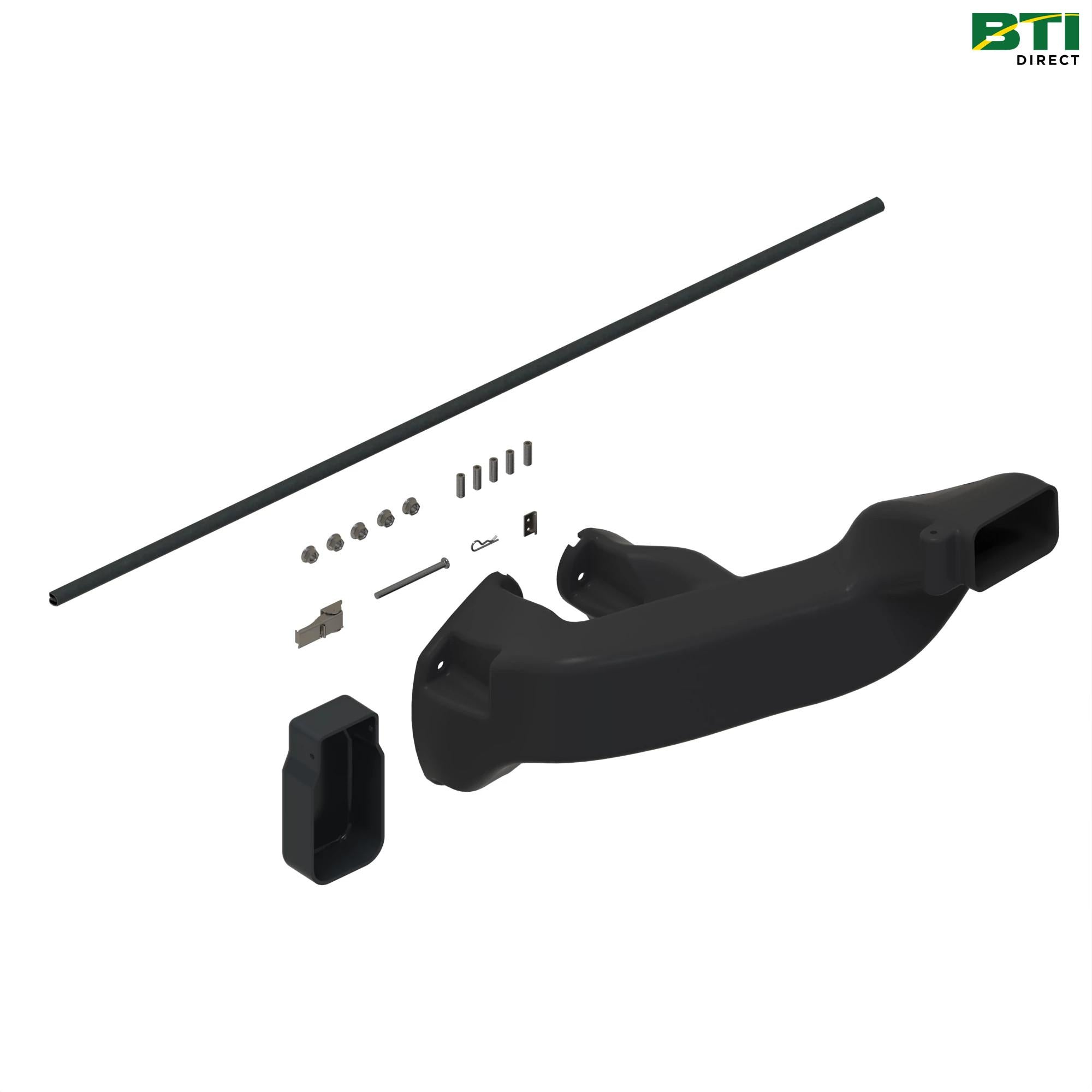 BXE11316: Grain Tank Cleanout Chute Attachment