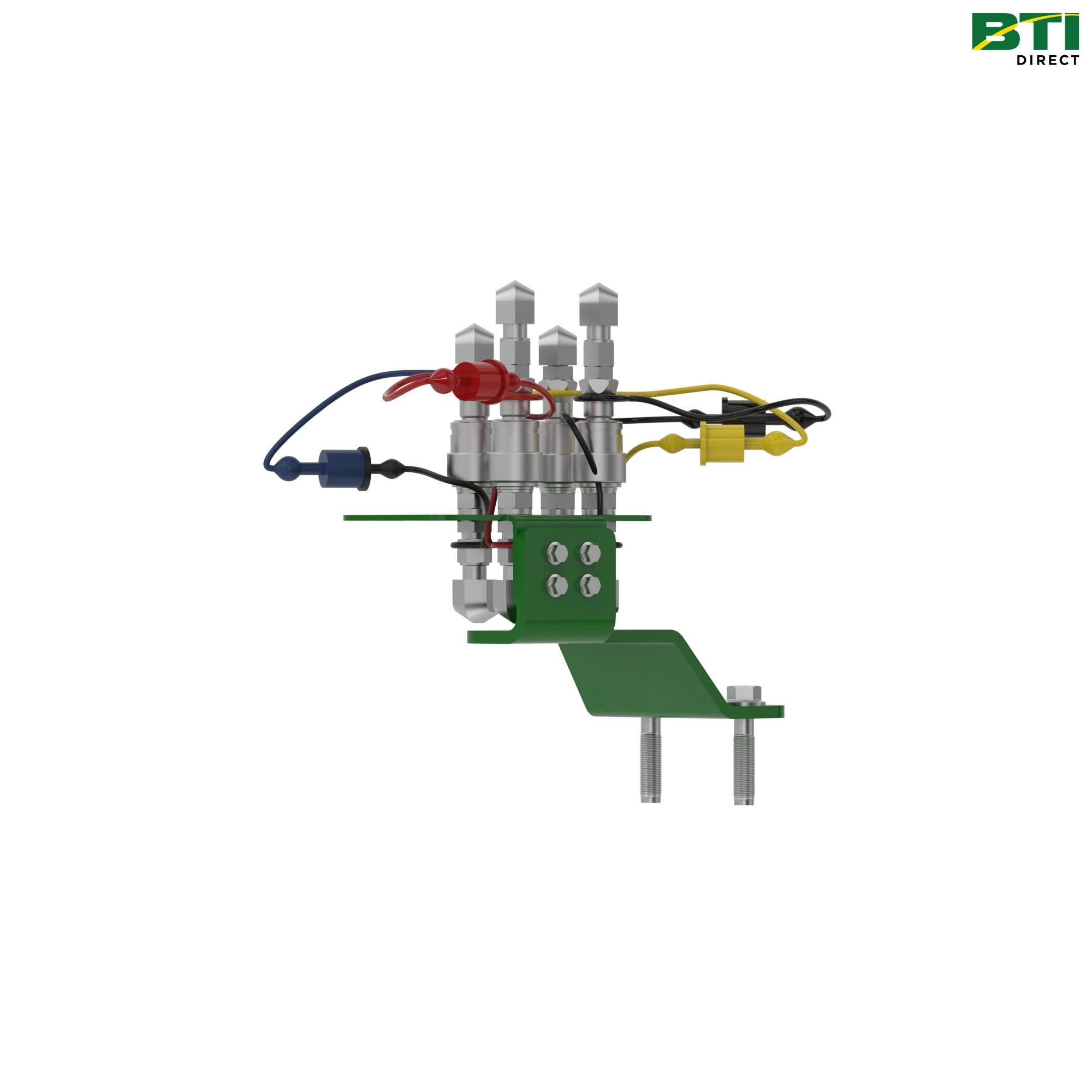 BXX10084: 2-Function Mid-Mount Hydraulic Quick-Connect Coupler Attachment