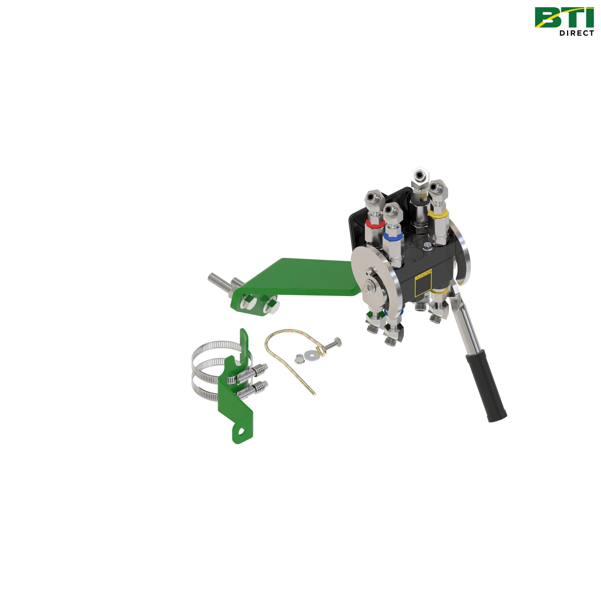 BXX10087: Two Function Single-Point Hydraulic Quick-Connect Coupler Attachment