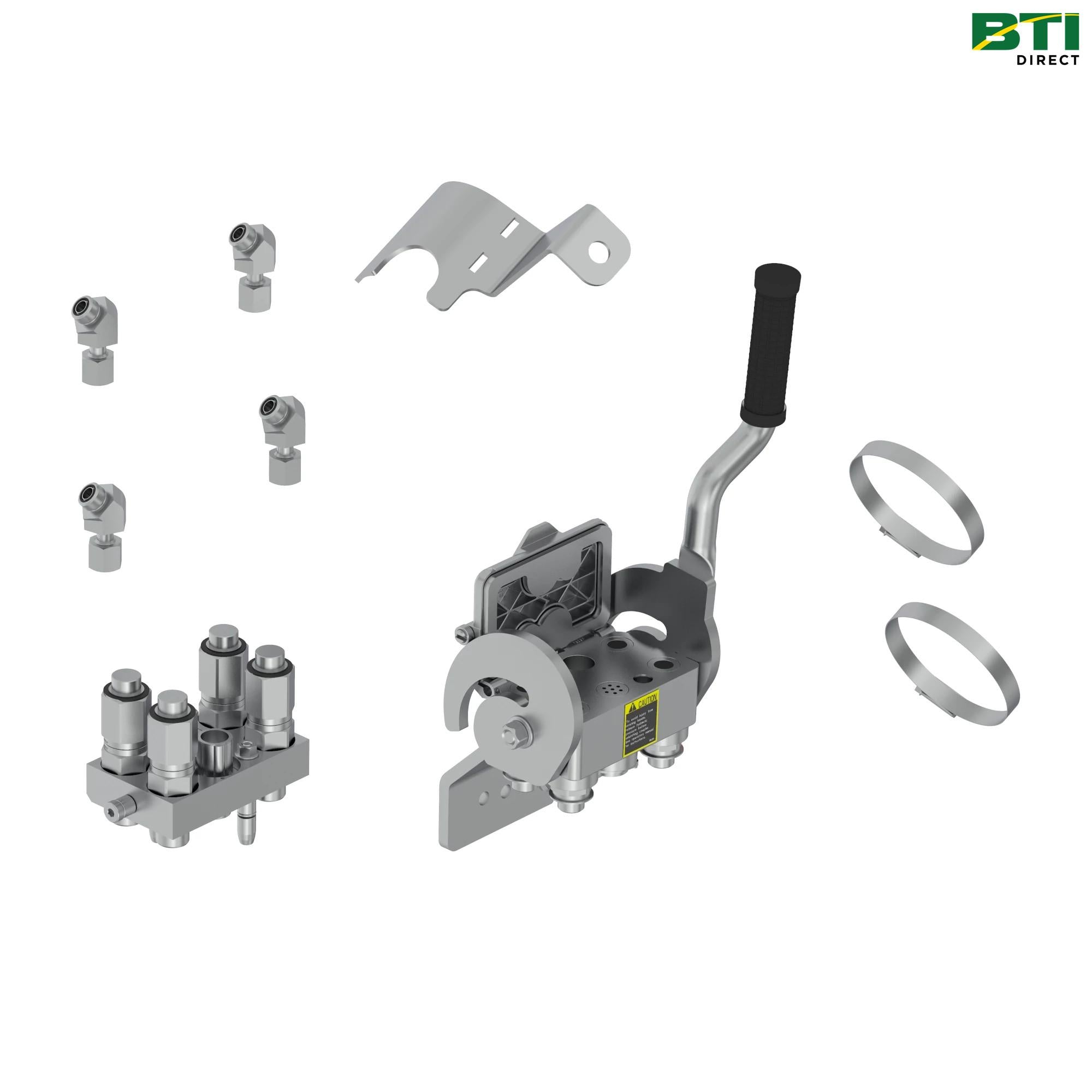 BXX10109: 2-Function Single Point Hydraulic Connection Attachment