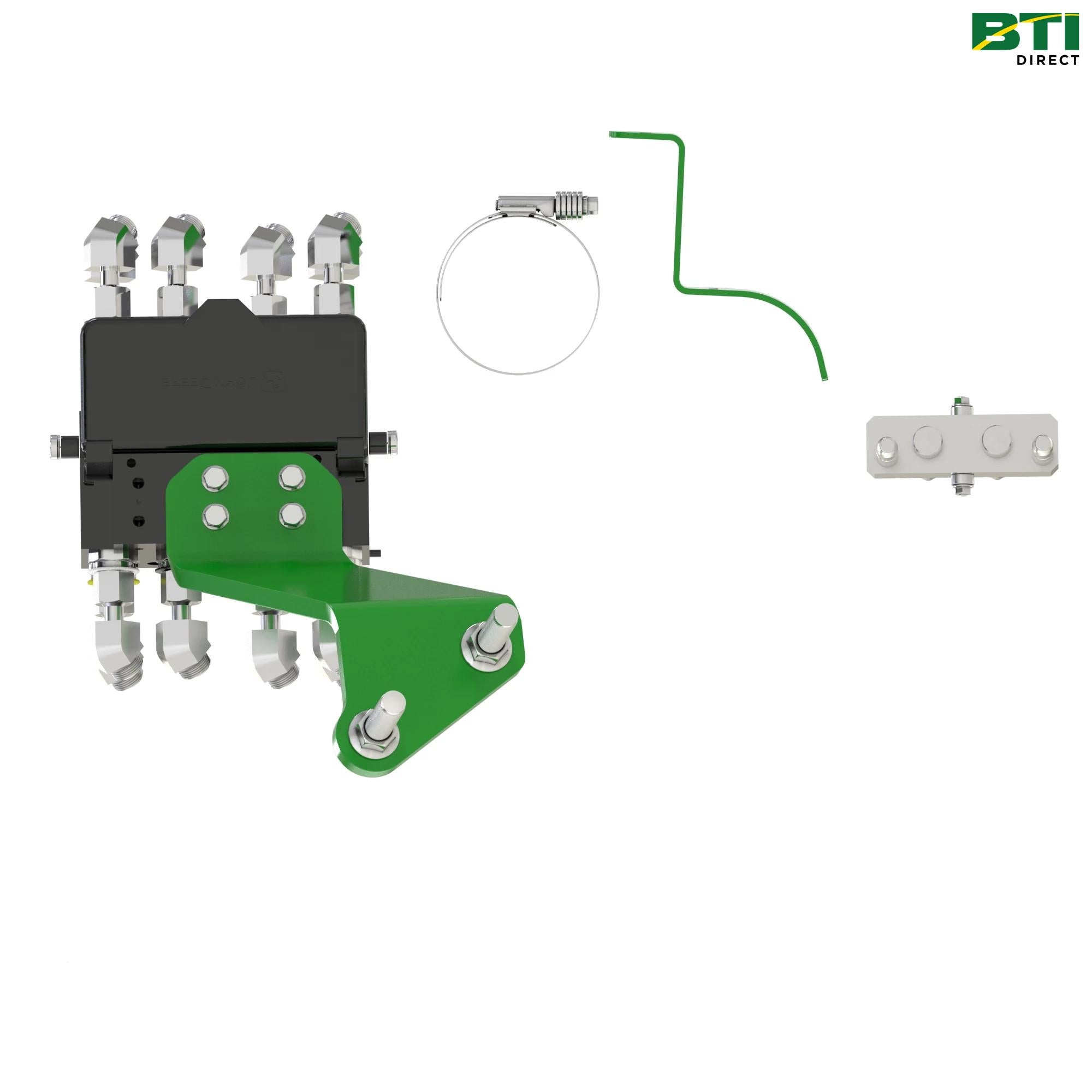BXX10442: 3-Function Hydraulic Quick-Connect Coupler Attachment