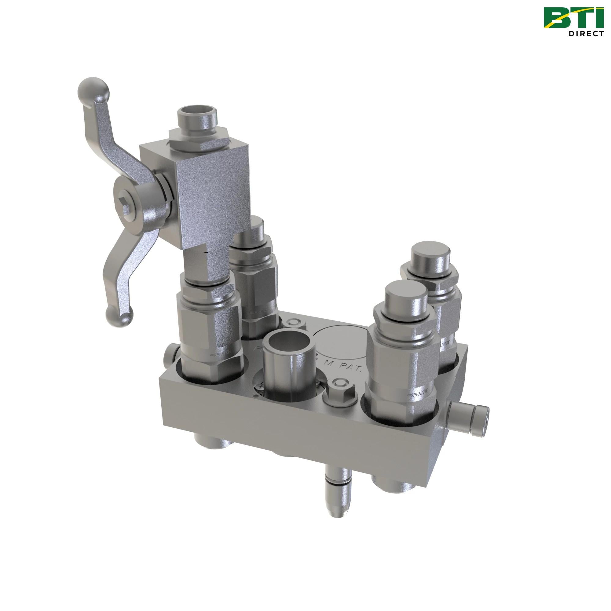 BXX10500: MC2 Loader Side Multi-Coupler Attachment, 2 Functions and Diverter
