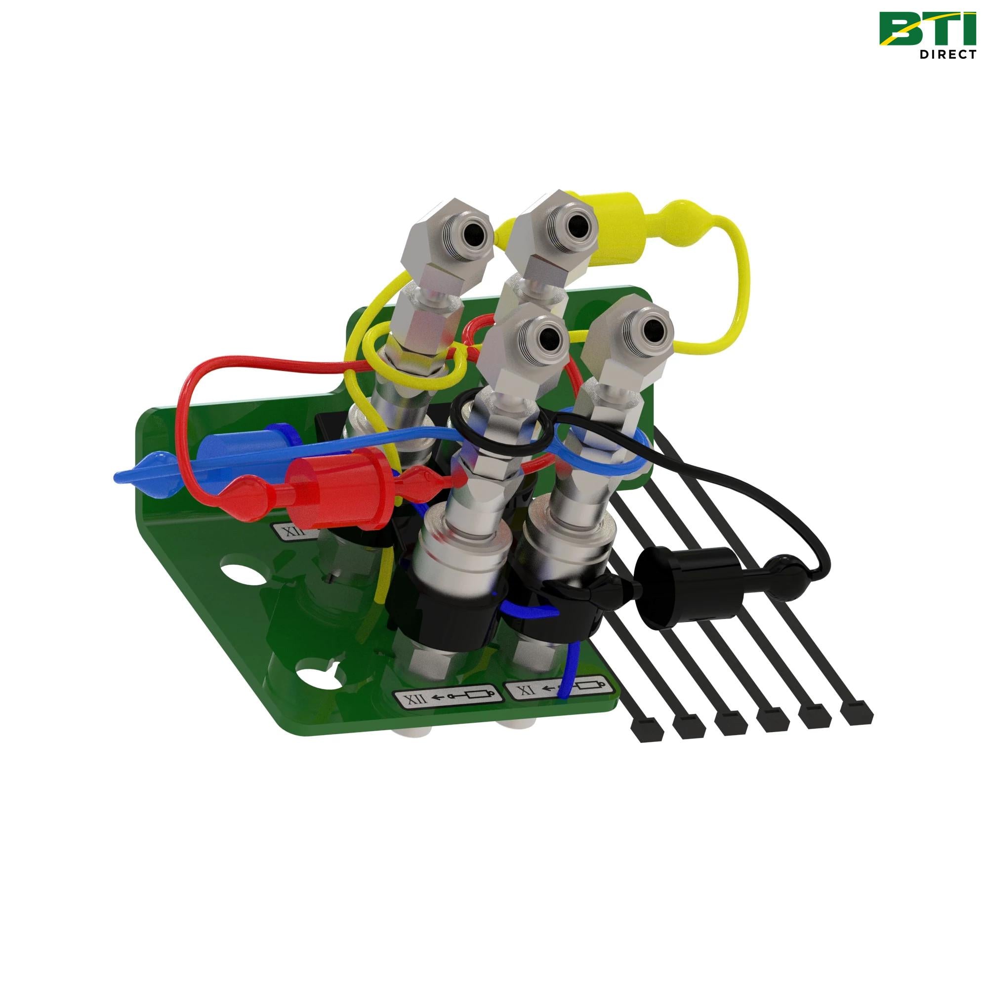 BXX10774: 2-Function Hydraulic Quick-Connect Coupler and Bracket Attachment