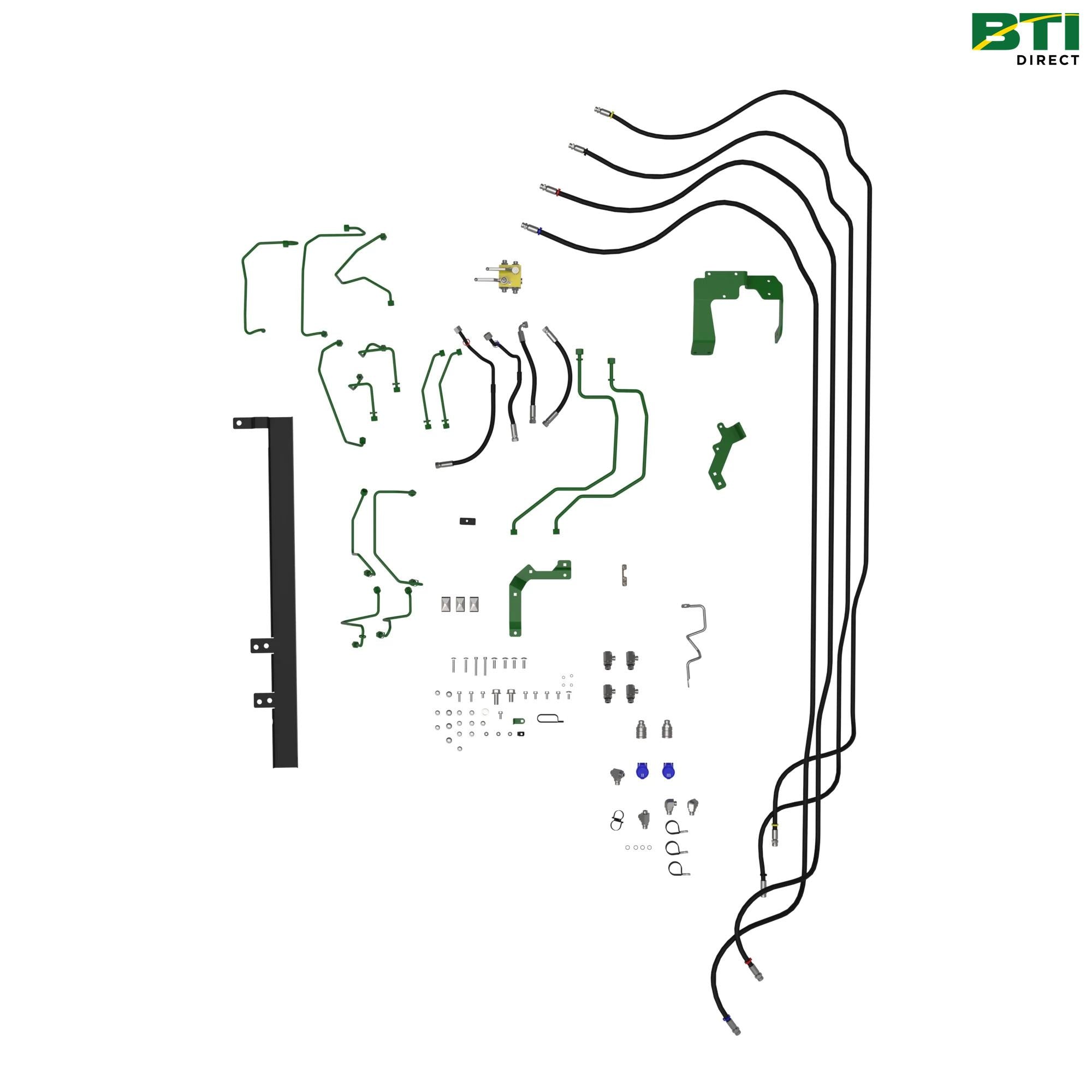 BXX10931: Front Hitch Installation Kit (Connections to the rear SCV)