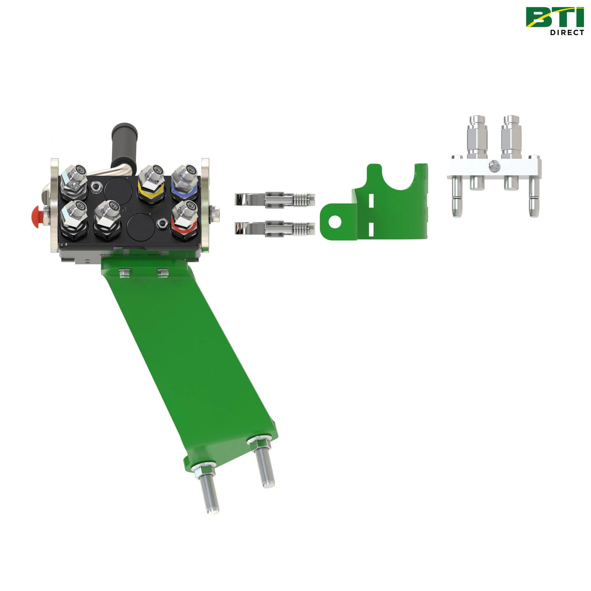 BXX11277: 3-Function Hydraulic Quick-Connect Coupler Attachment