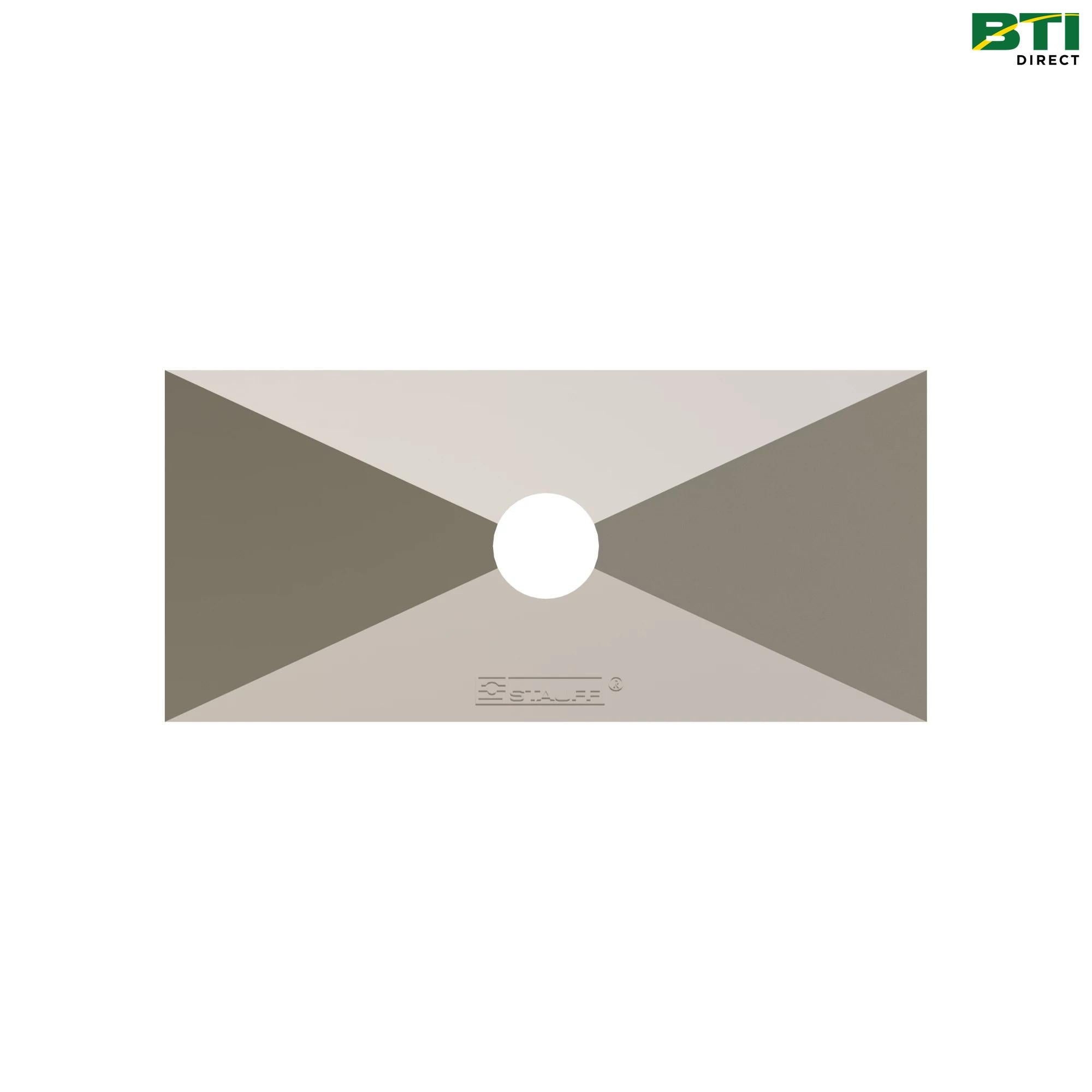 CB01430114: Cover Plate Twin Clamp