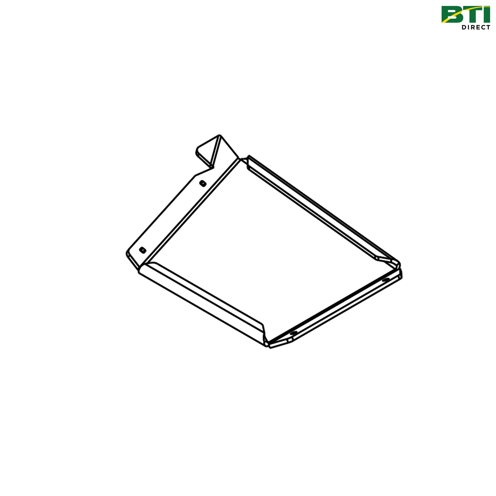 FH318495: Right Side Plastic Wear Skid Shoe