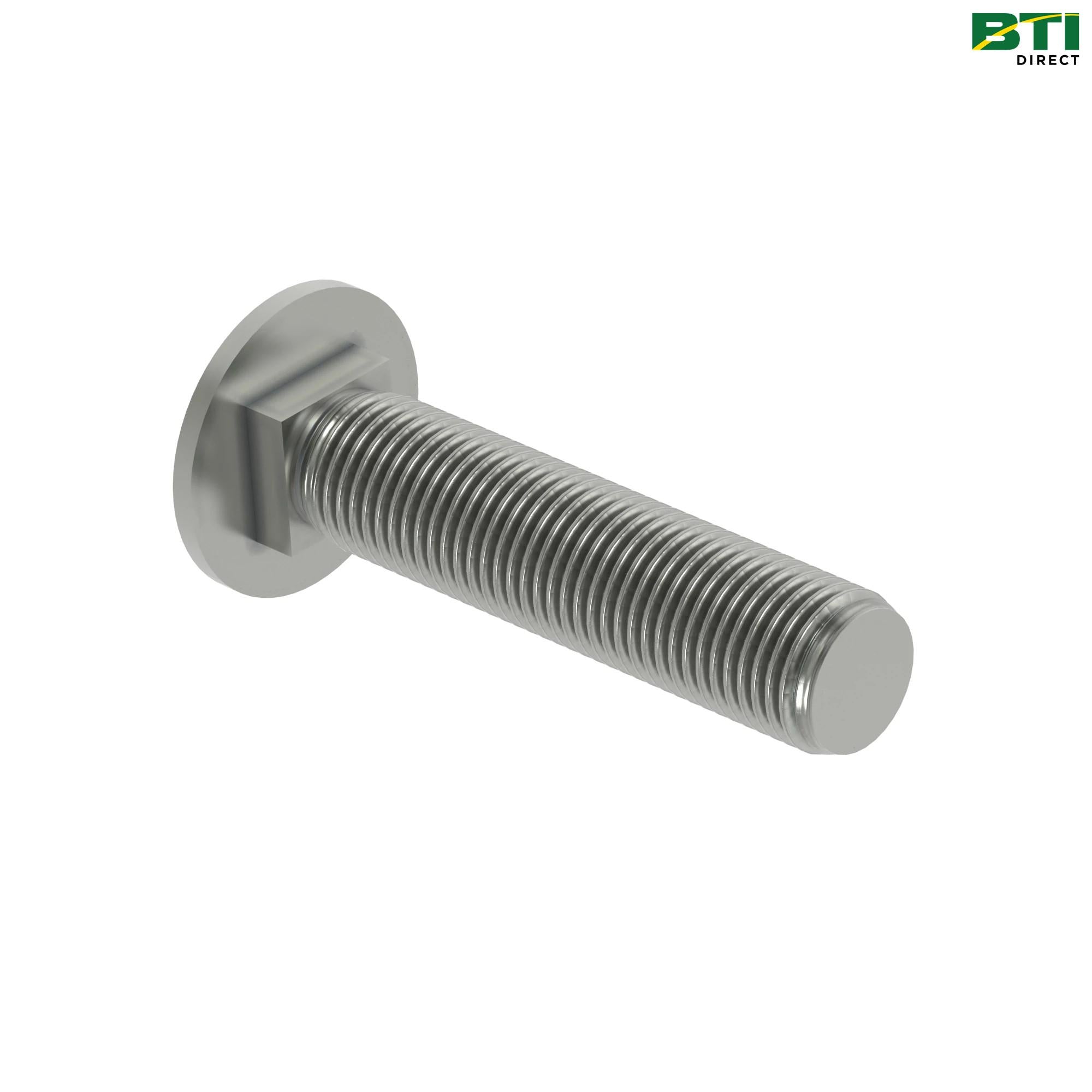 H139098: Round Head Square Neck Bolt, M12 X 51.5