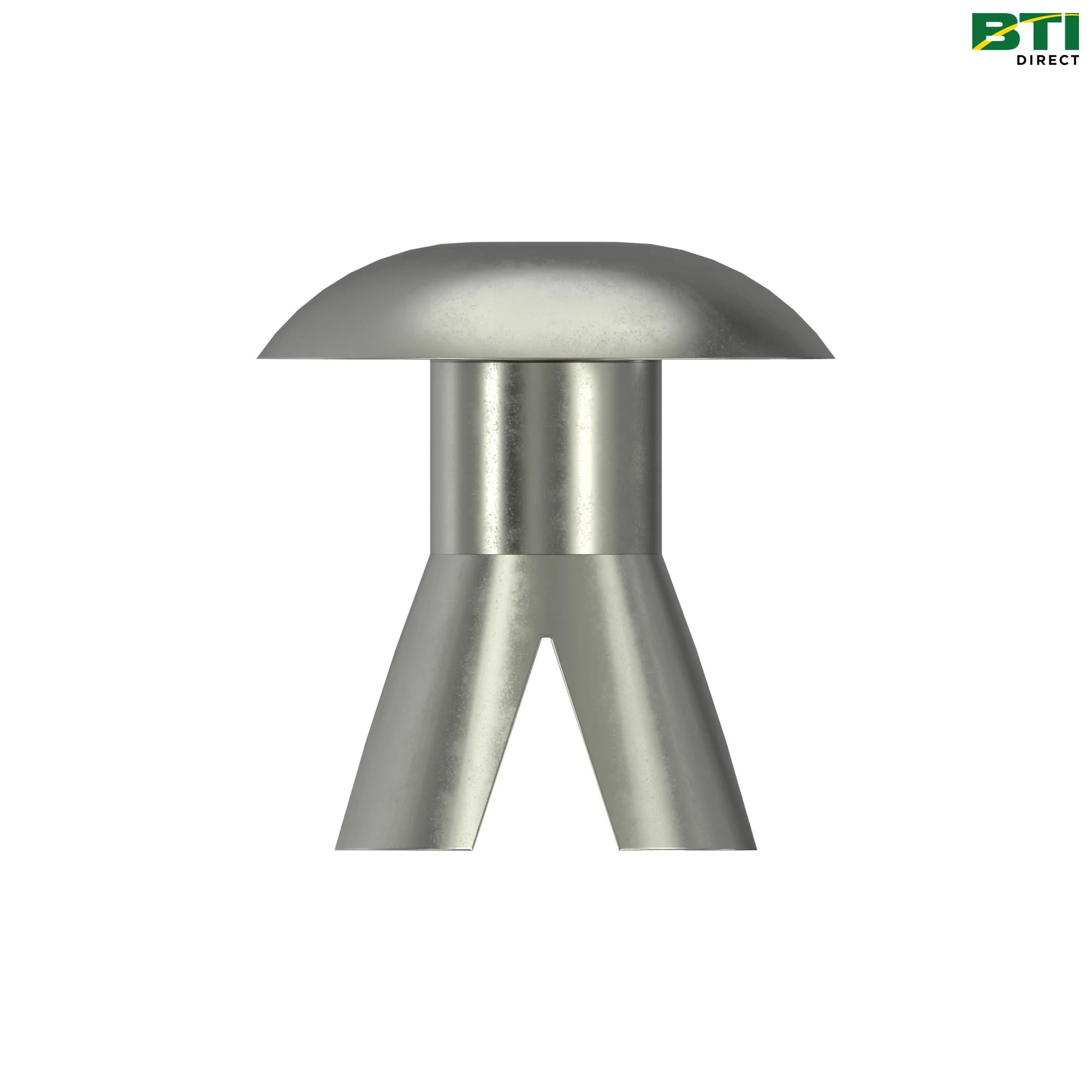 H150219: Long Hammer Rivet, 3/8 Inch