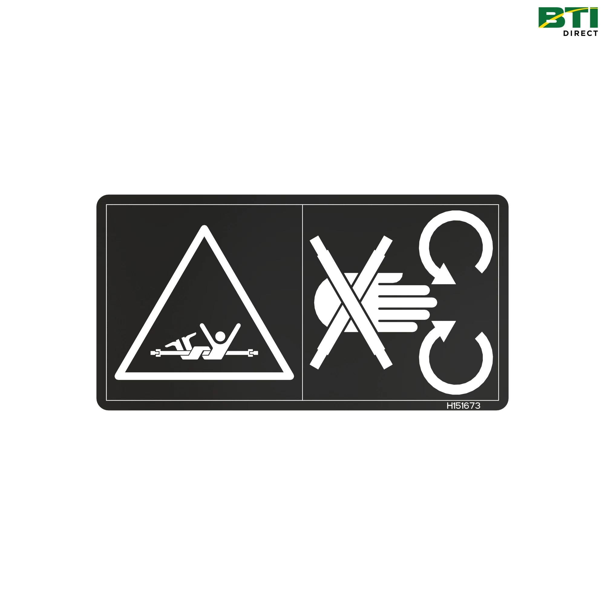 H151673: Universal Drive Shaft Label