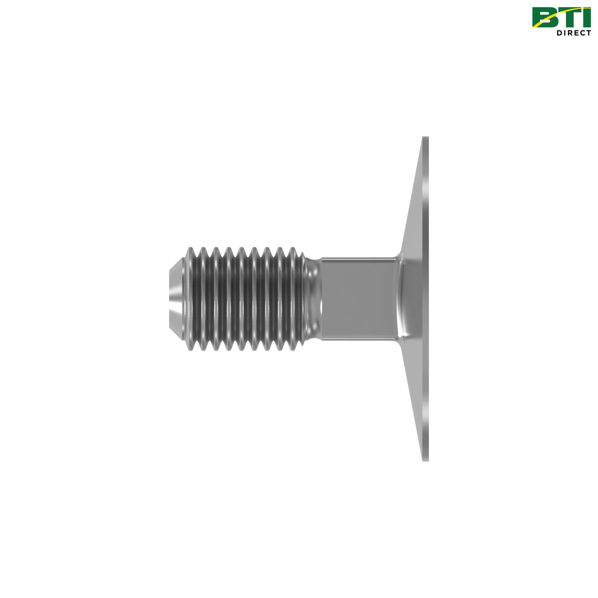 H85934: Round Head Square Neck Bolt, 6.35 X 20 mm (1/4" X 0.787")