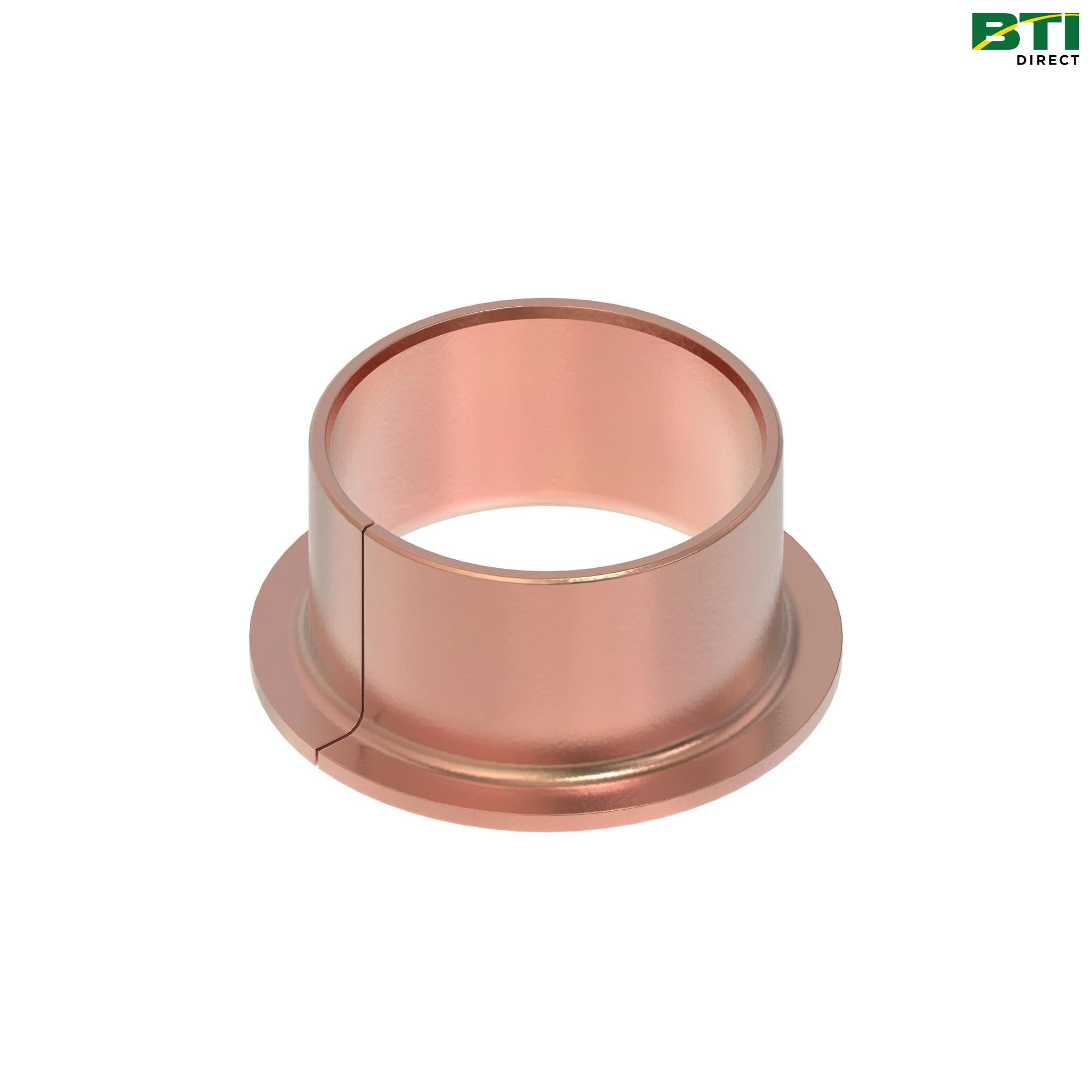 HXE31858: Cylindrical Flanged Alloy Bushing, Right Side