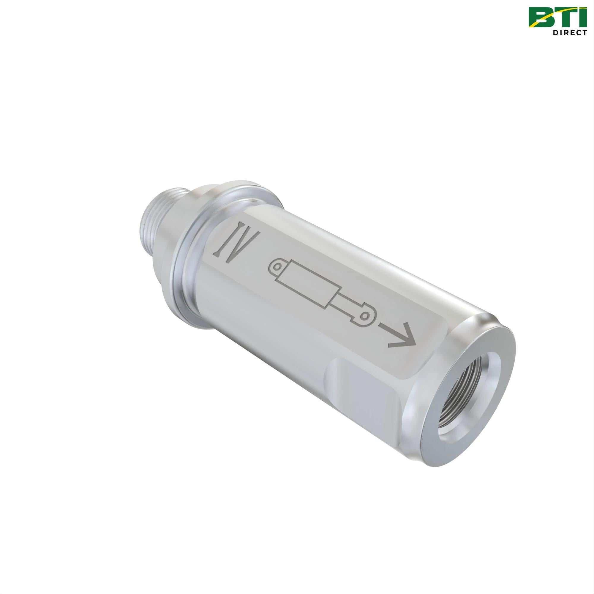KK57316: Hydraulic Hose Black Grip, Extend, SCV IV, 1.3 cm (1/2 inch) Line