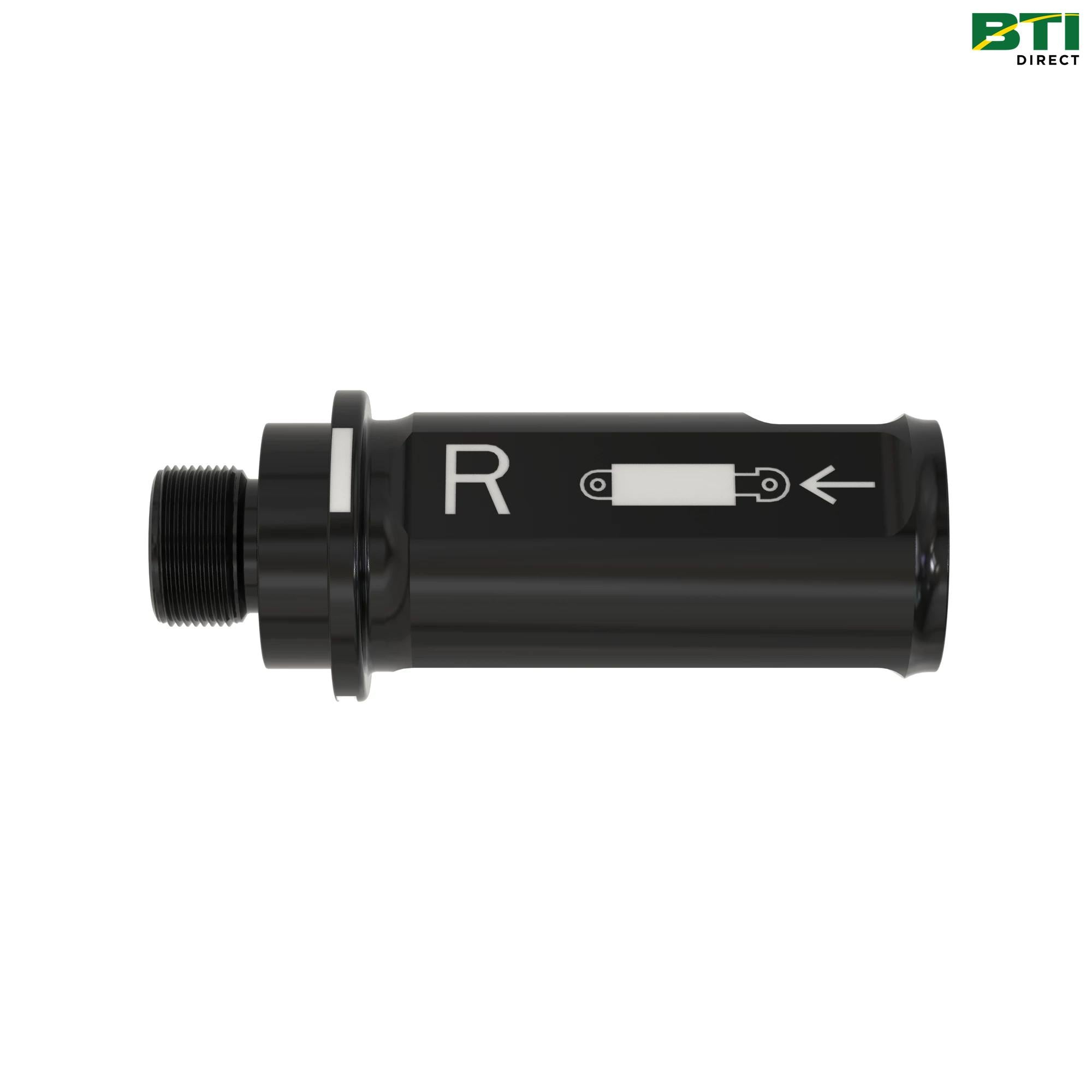 KK79551: Power Beyond Return Black Grip, Retract, 1.3 cm (1/2 inch) Line