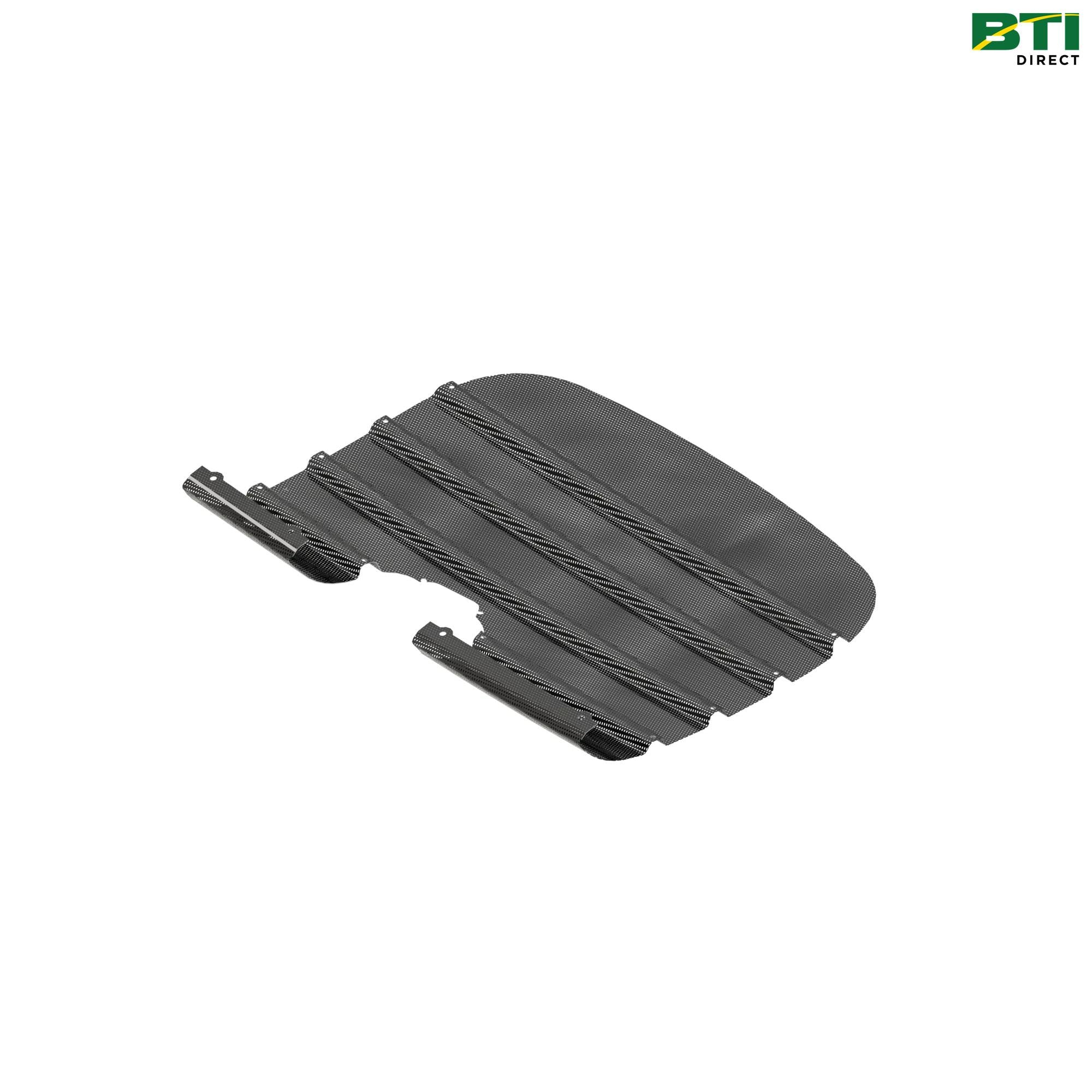 L155596: Front Hood Grille, Left Side