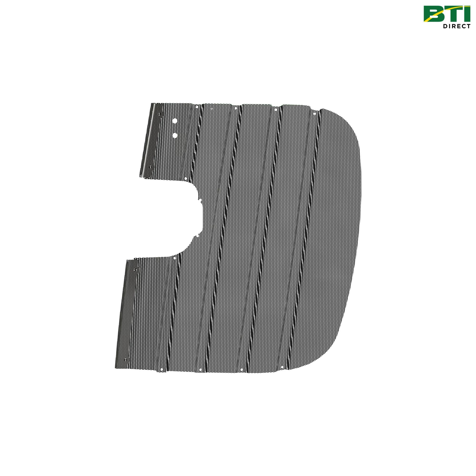 L155596: Front Hood Grille, Left Side