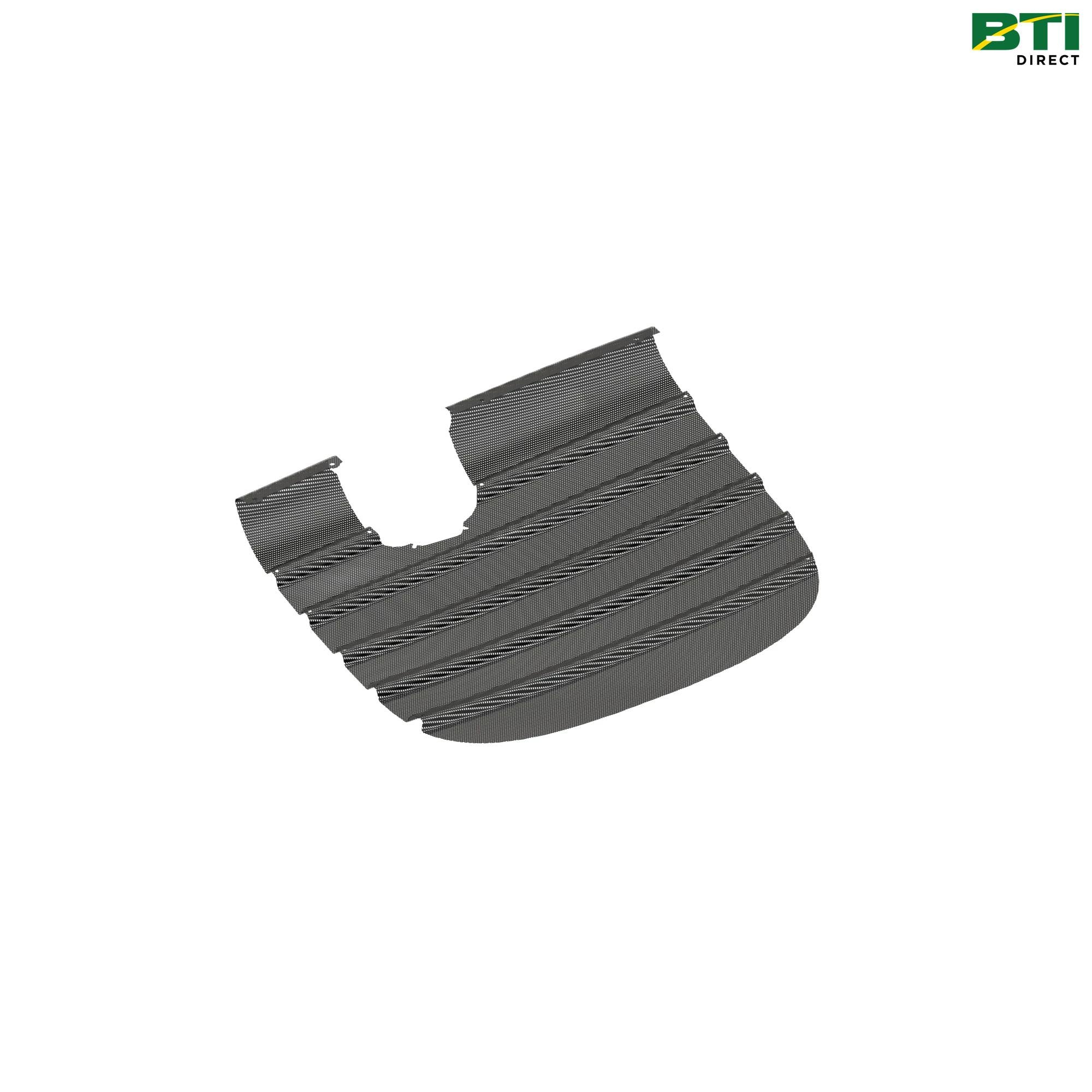 L155599: Front Hood Grille, Left Side