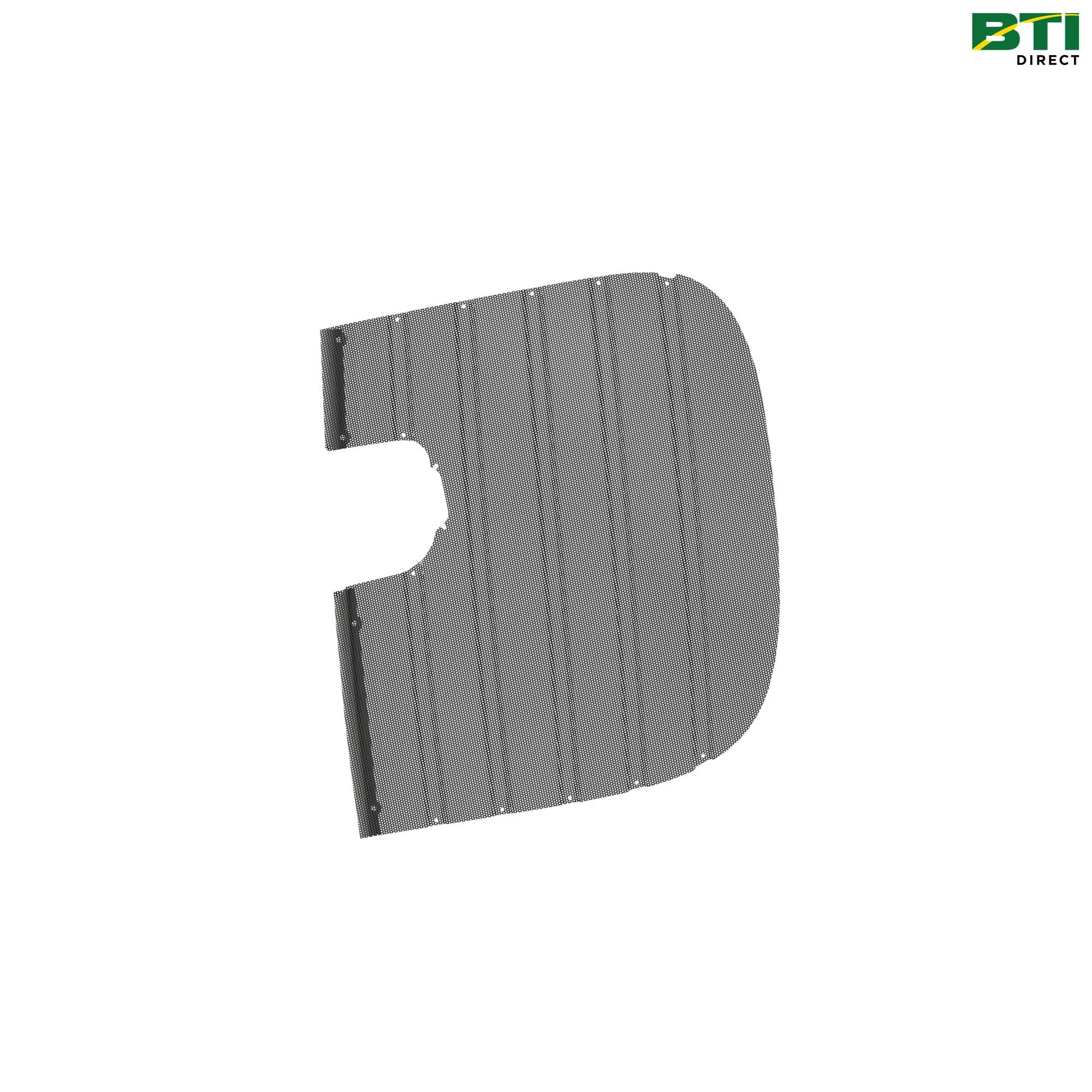 L155599: Front Hood Grille, Left Side