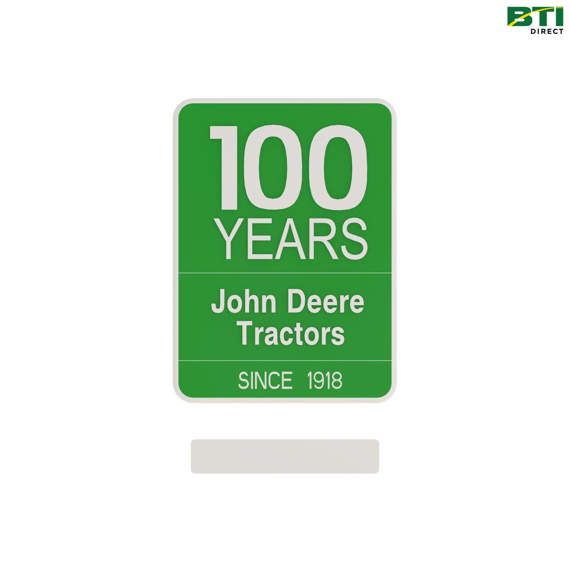 L221809: 100 Years John Deere Tractors Label