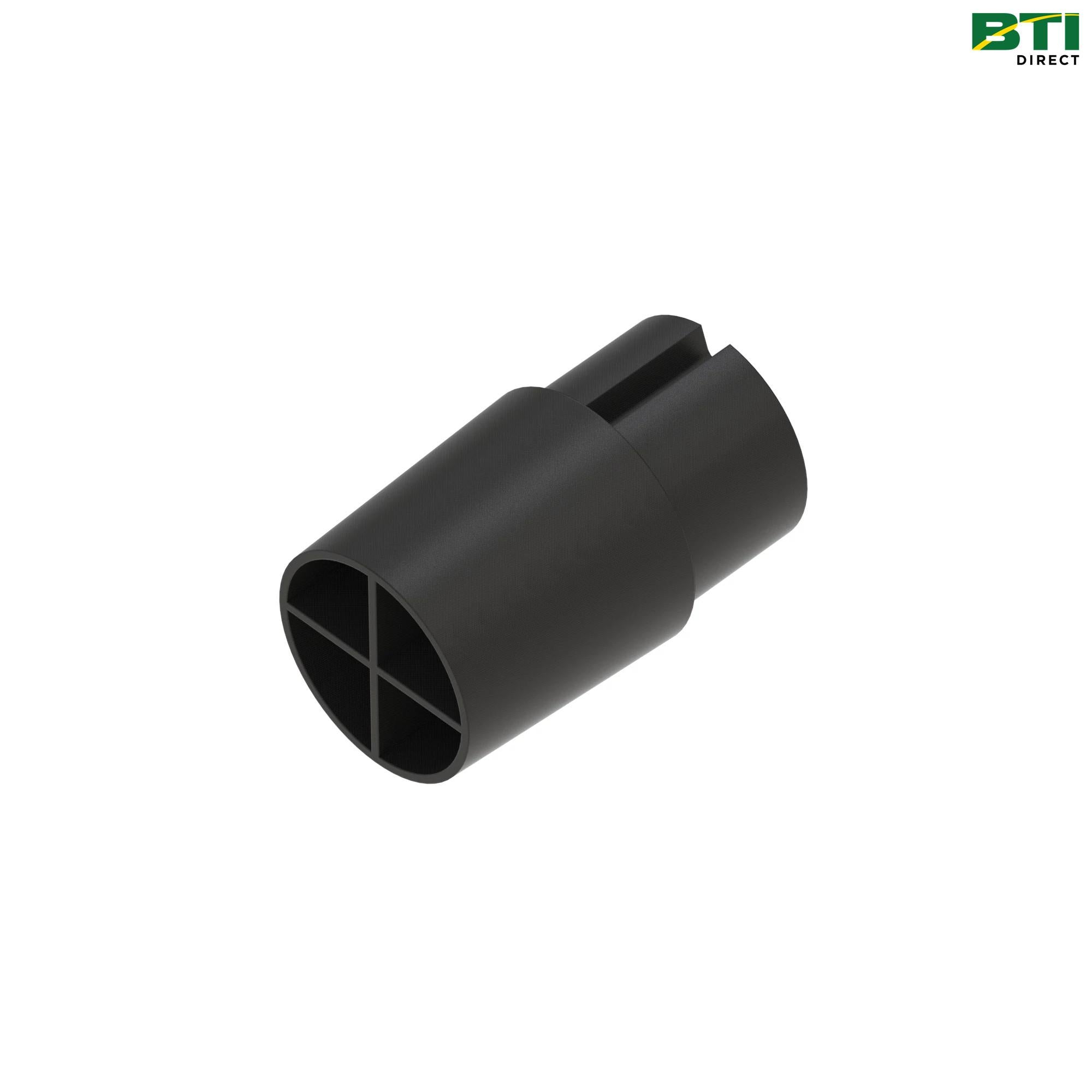 L38802: Black Electrical Connector Terminal, 4 Cavities