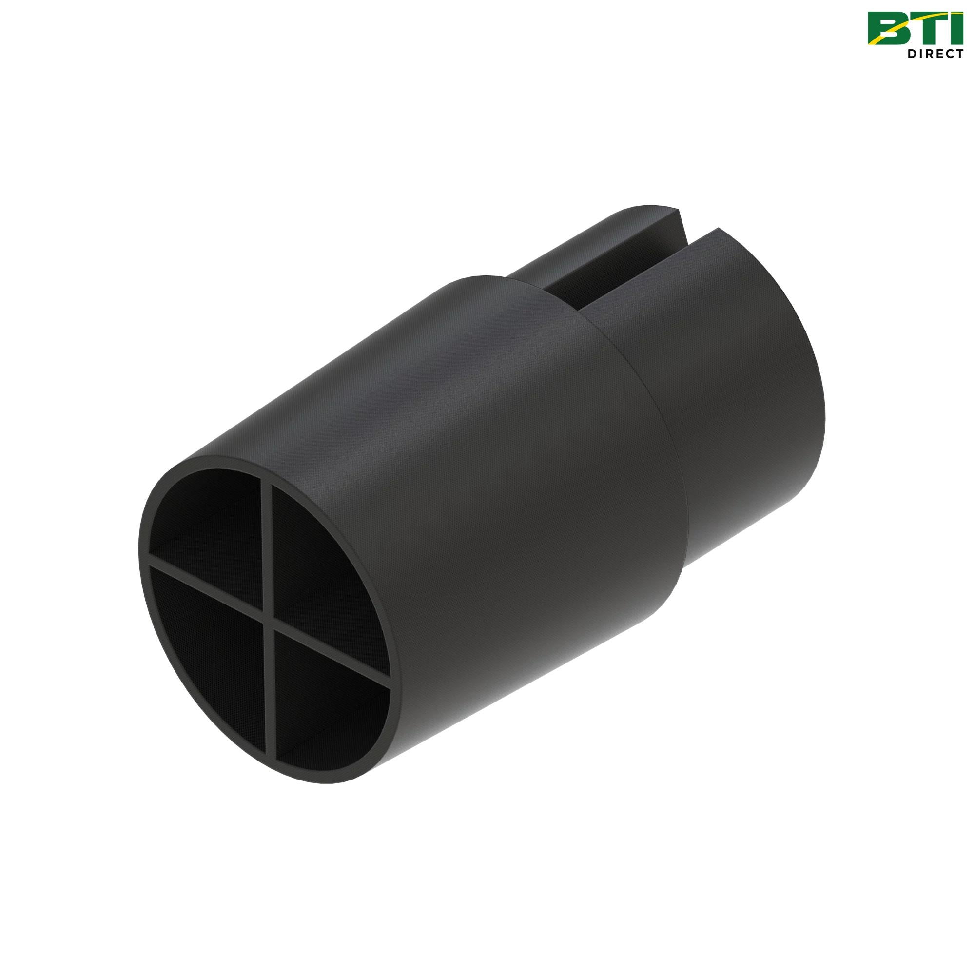 L38802: Black Electrical Connector Terminal, 4 Cavities