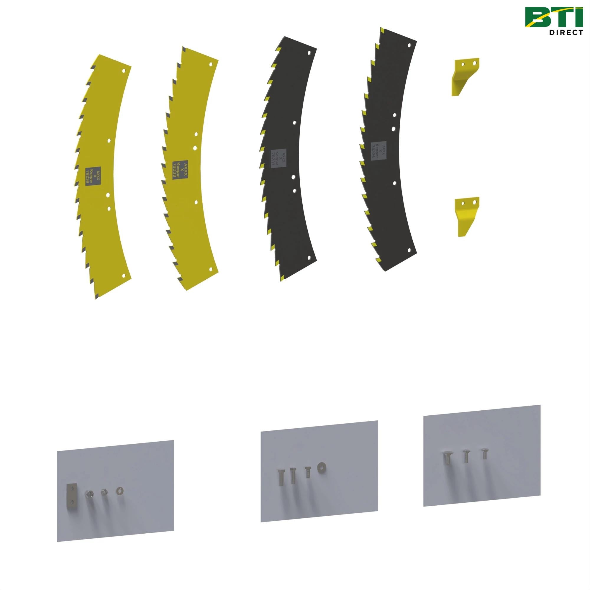 LCA142206: Knife Rotor Heavy-Duty Blade Kit, Coated
