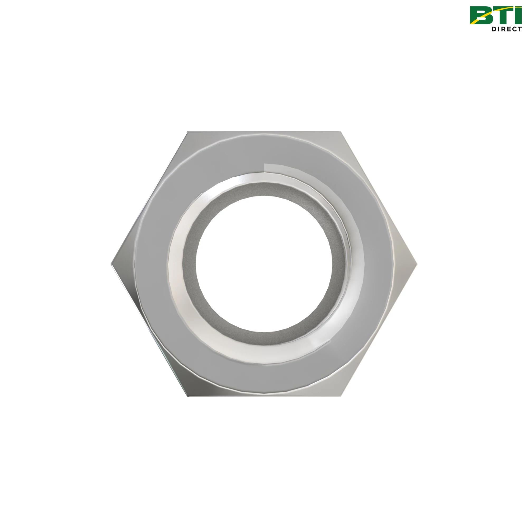 LVA12162: Hexagonal Lock Nut, 4.826 mm (0.19")