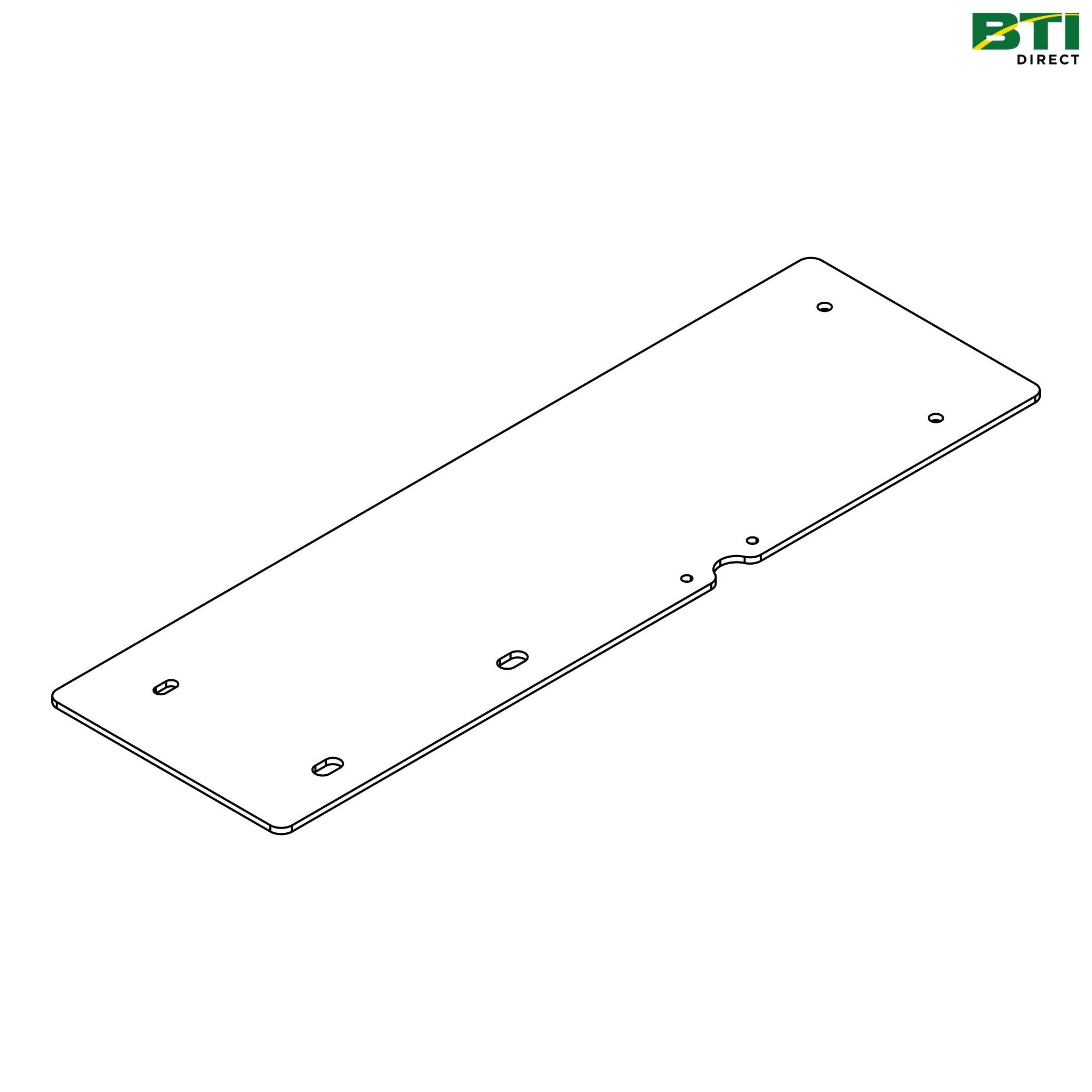 LVA21065: Mower Deck Ramp, Right Side