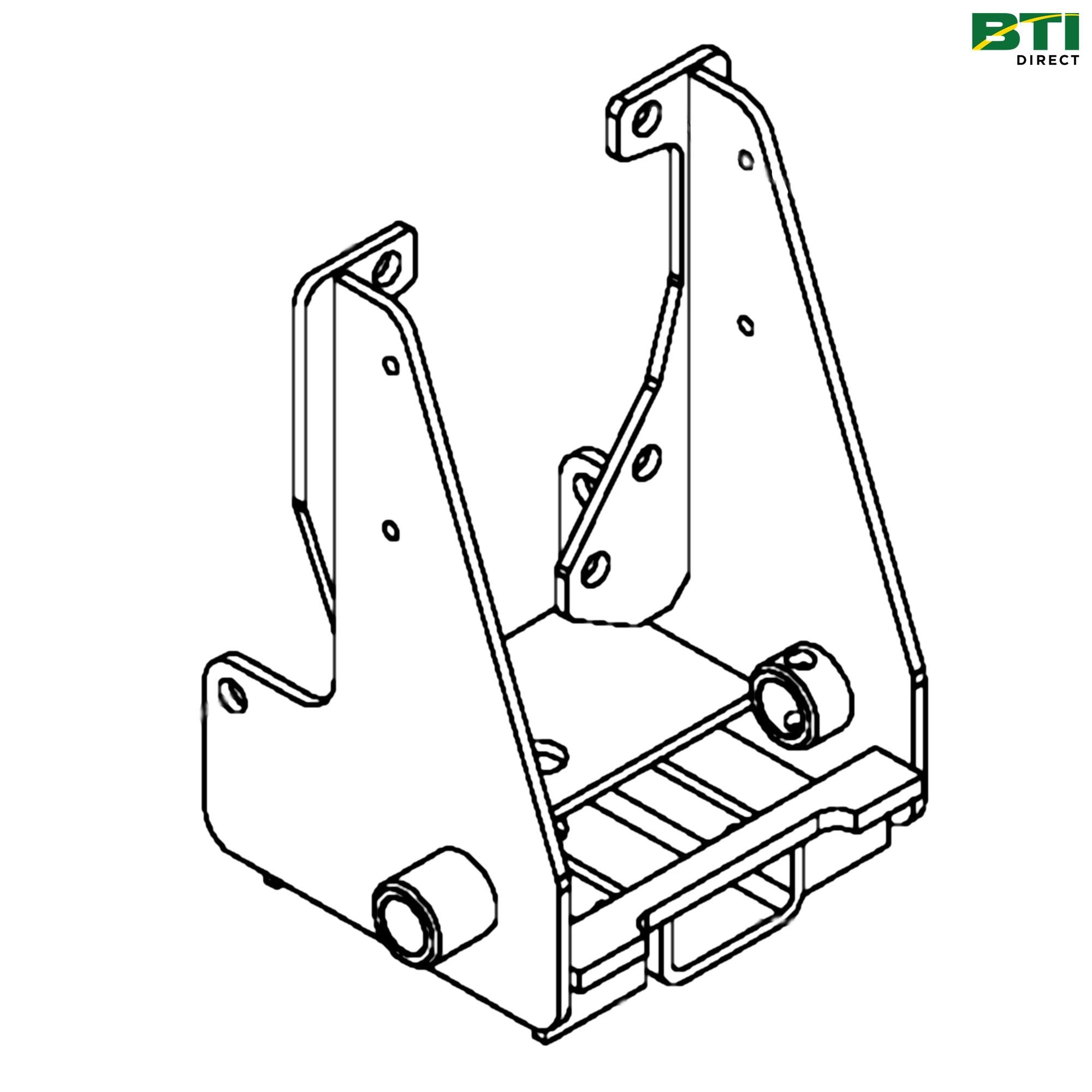 LVA803067: Drawbar Hitch Plate