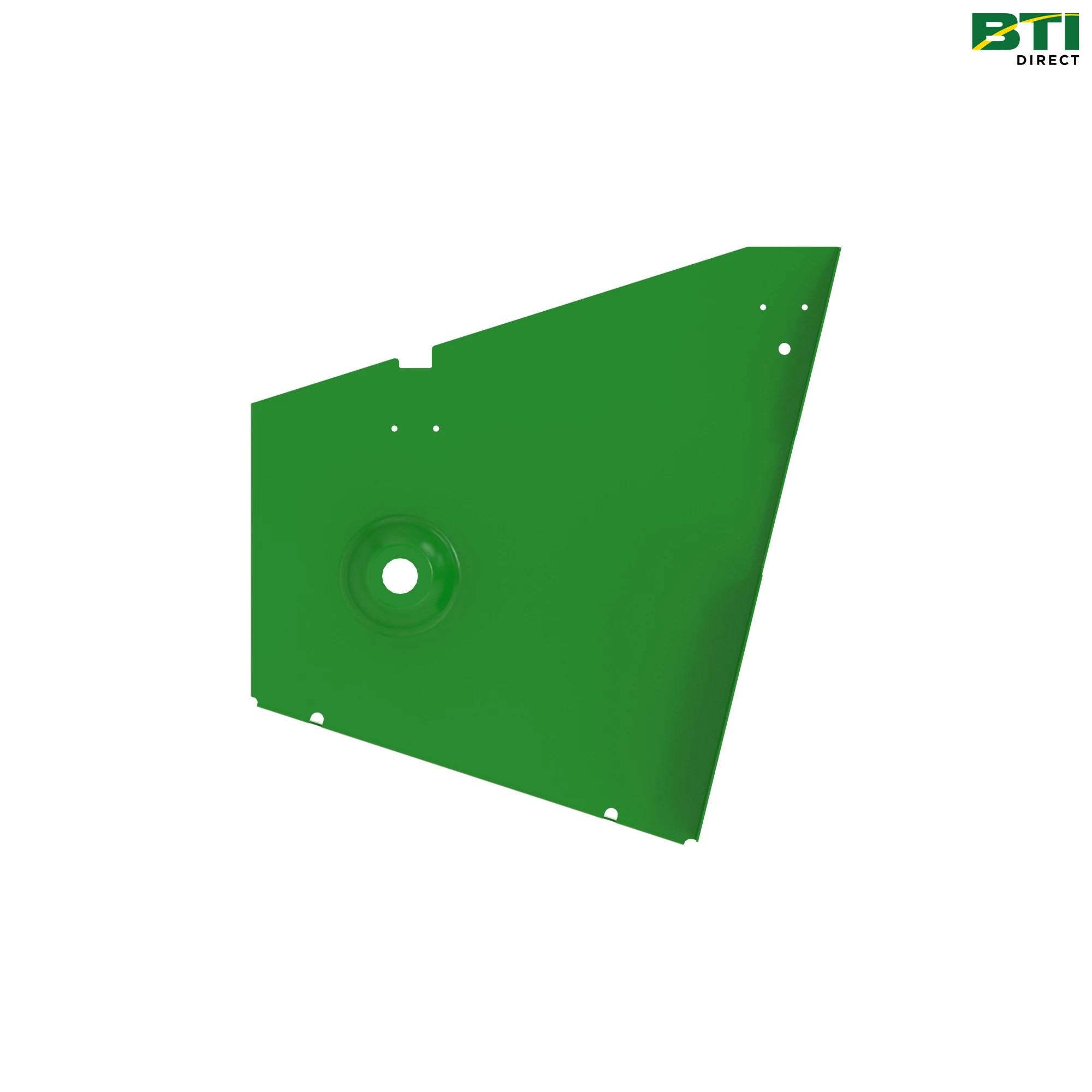 LVU15328: Mower Drive Belt Shield, Left Side