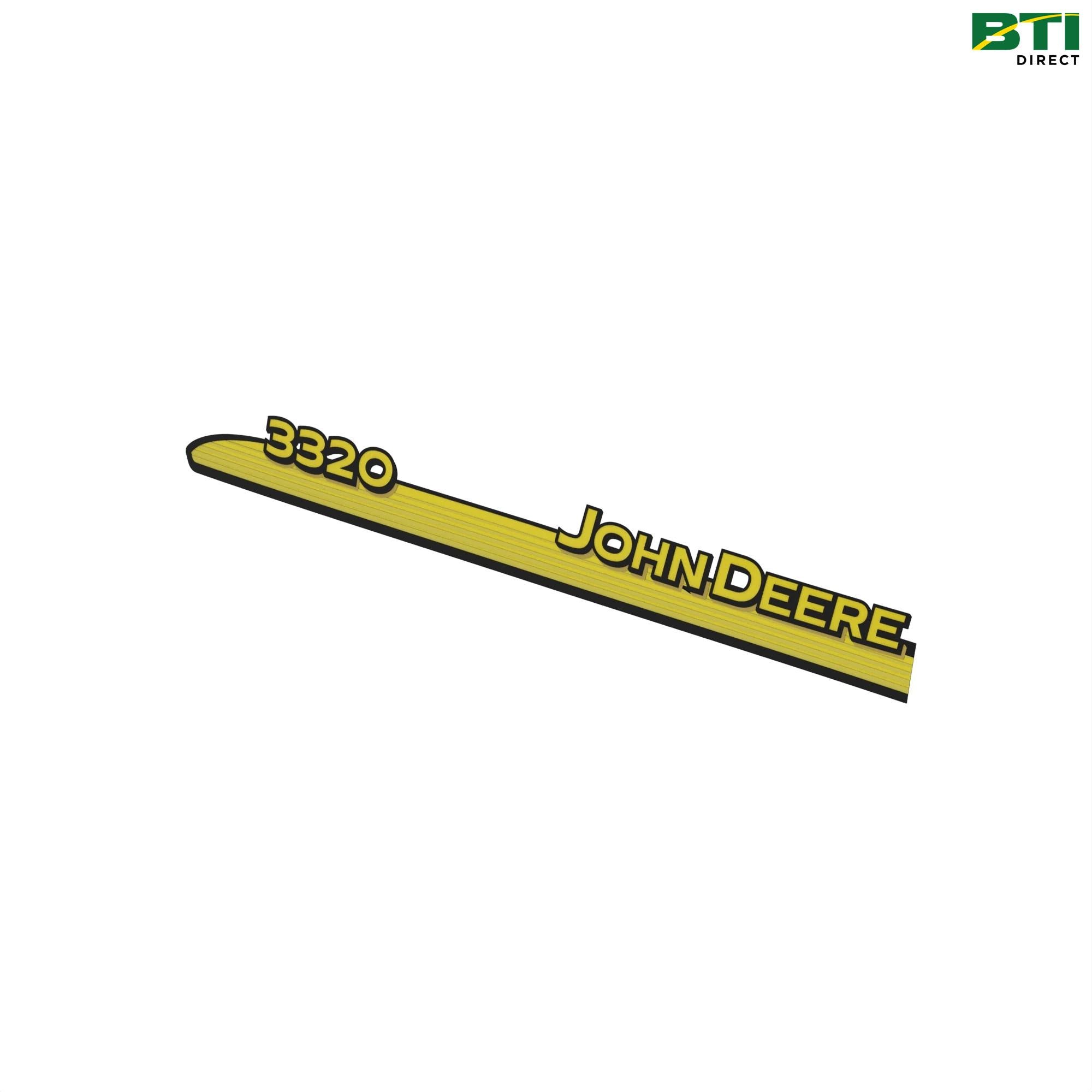 LVU15631: 3320 Label, Hood Left Side