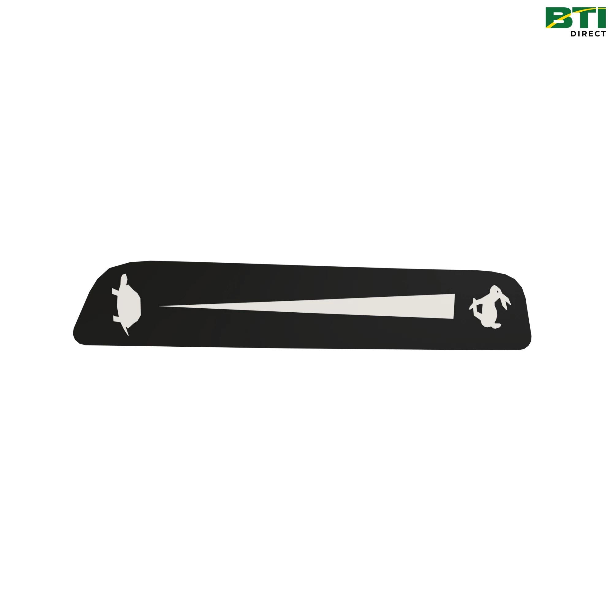 LVU23110: Throttle Label