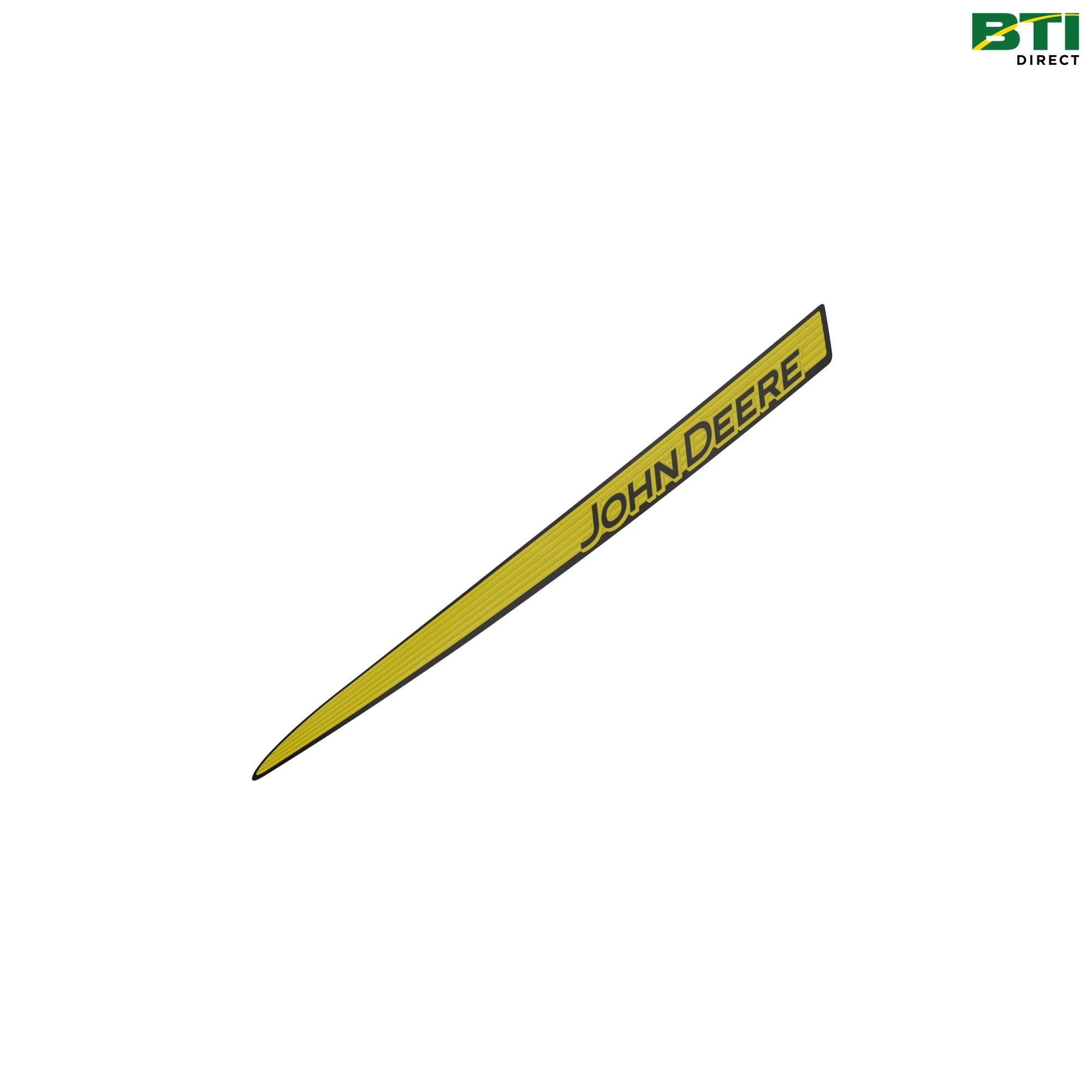 LVU24578: John Deere Trimstrip Label, Left Side