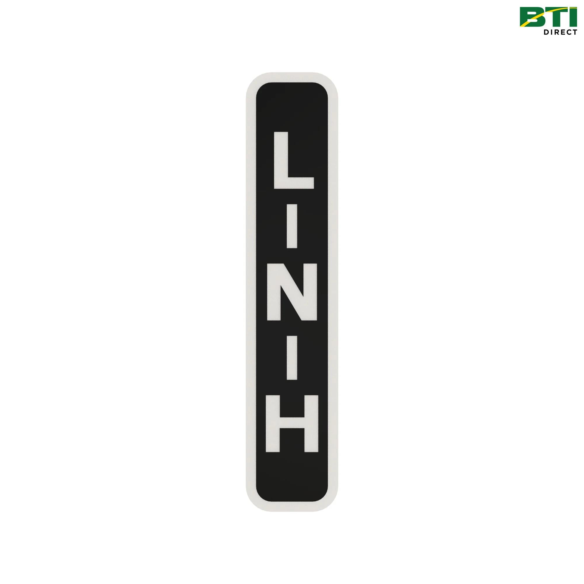 LVU25501: Range Shift Lever Label