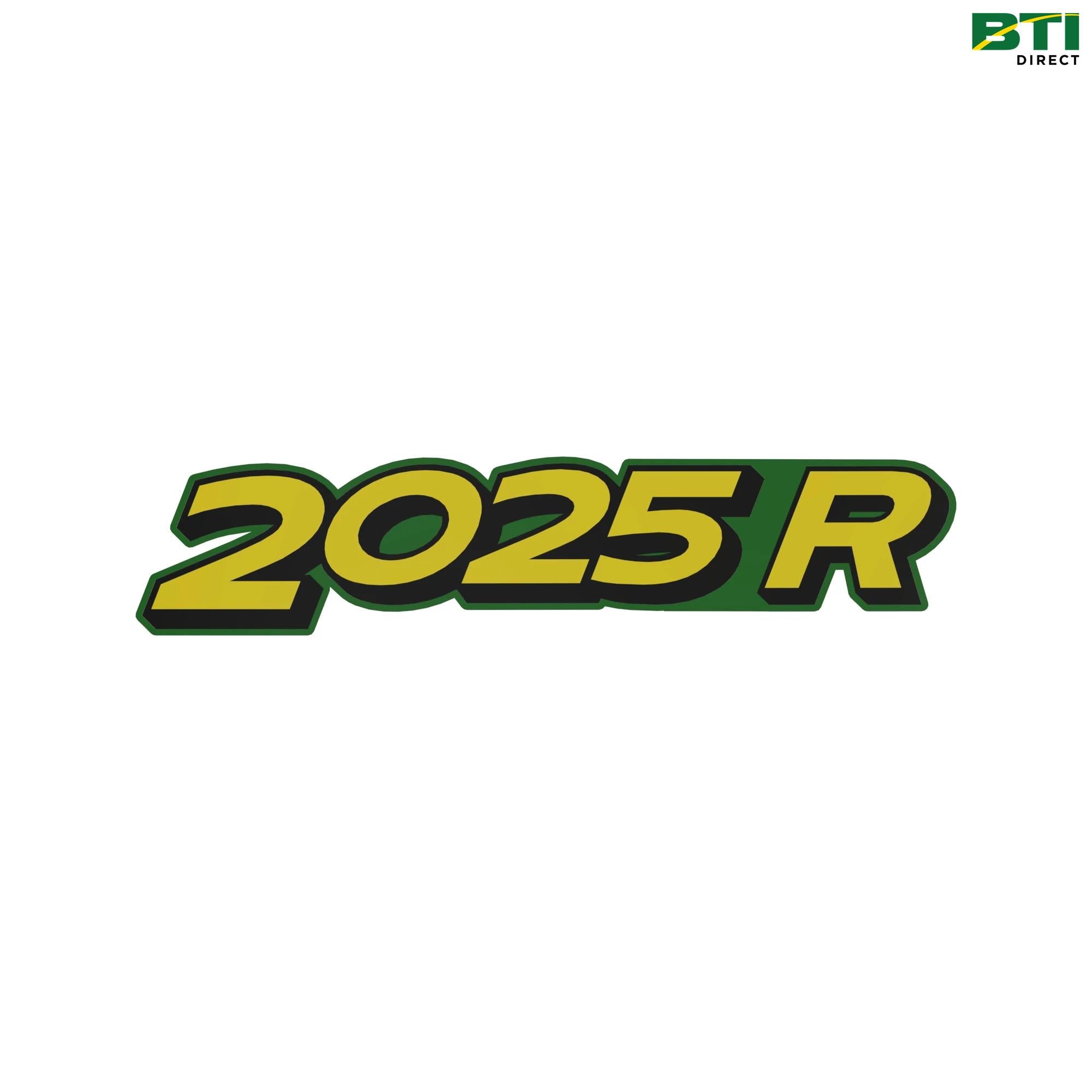 LVU25759: 2025R Model Designator Label, Left Side