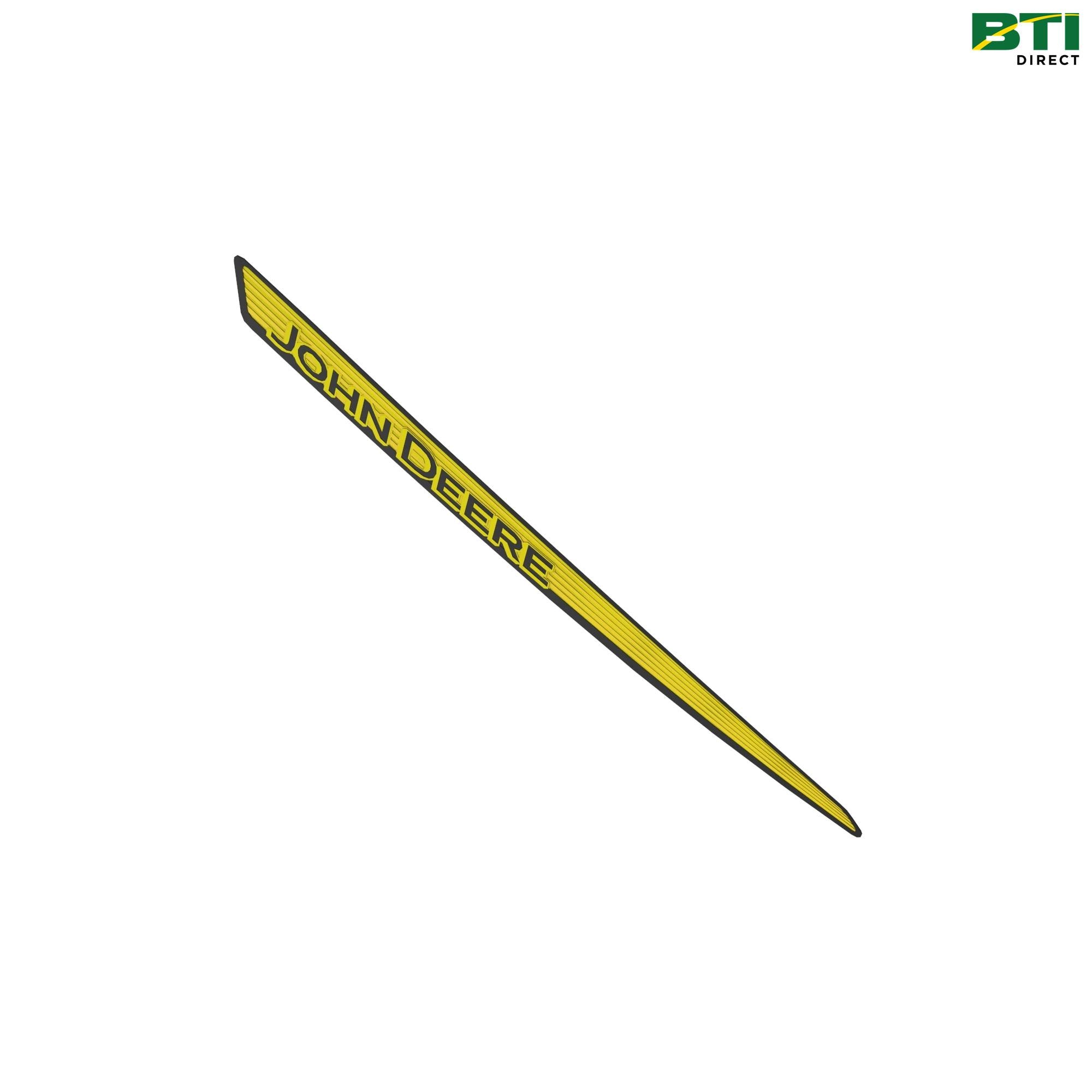 LVU28498: John Deere Stripe Label, Right Side