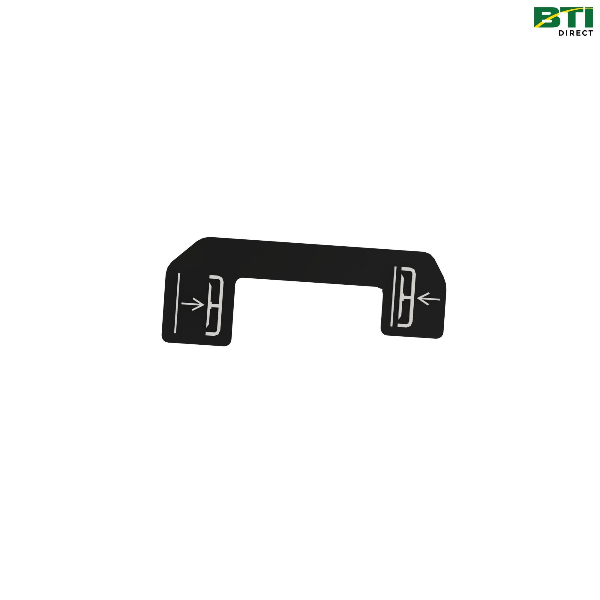 LVU31865: Mower Deck Up/Down Position Label