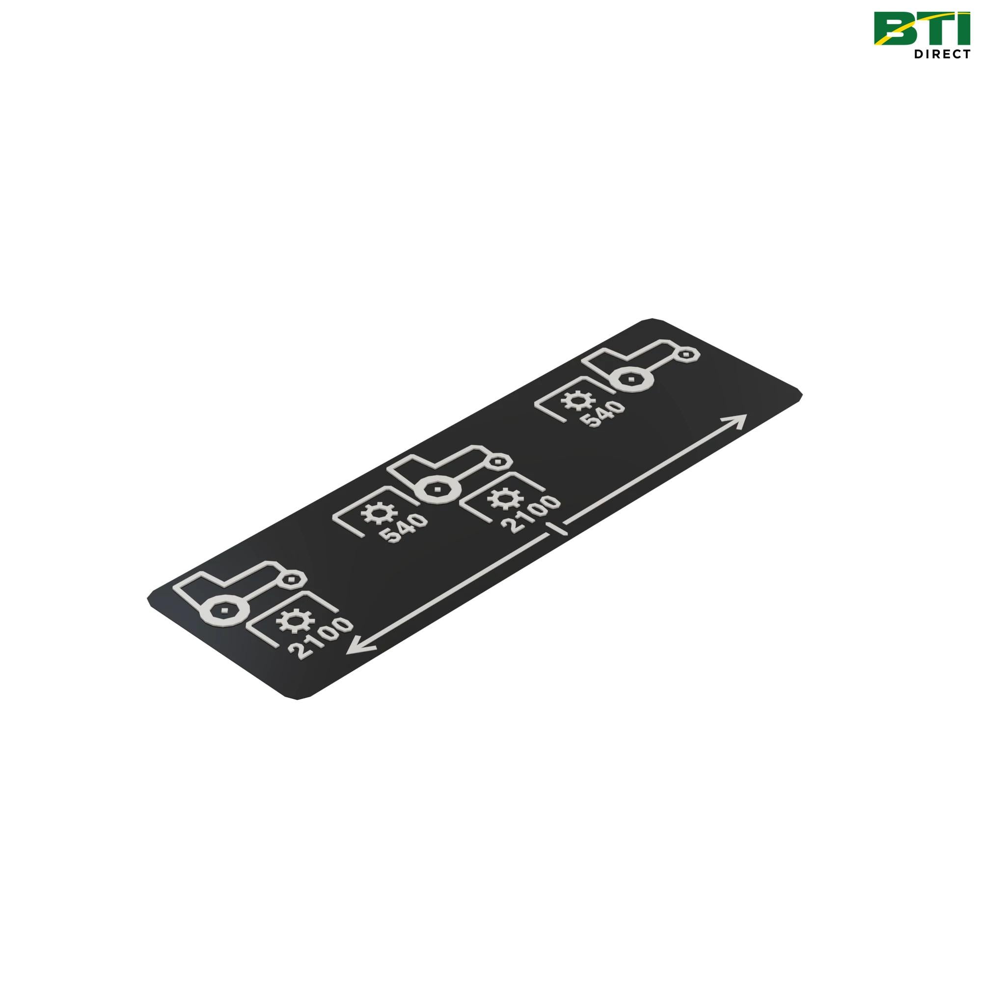 LVU33300: PTO Selector Label