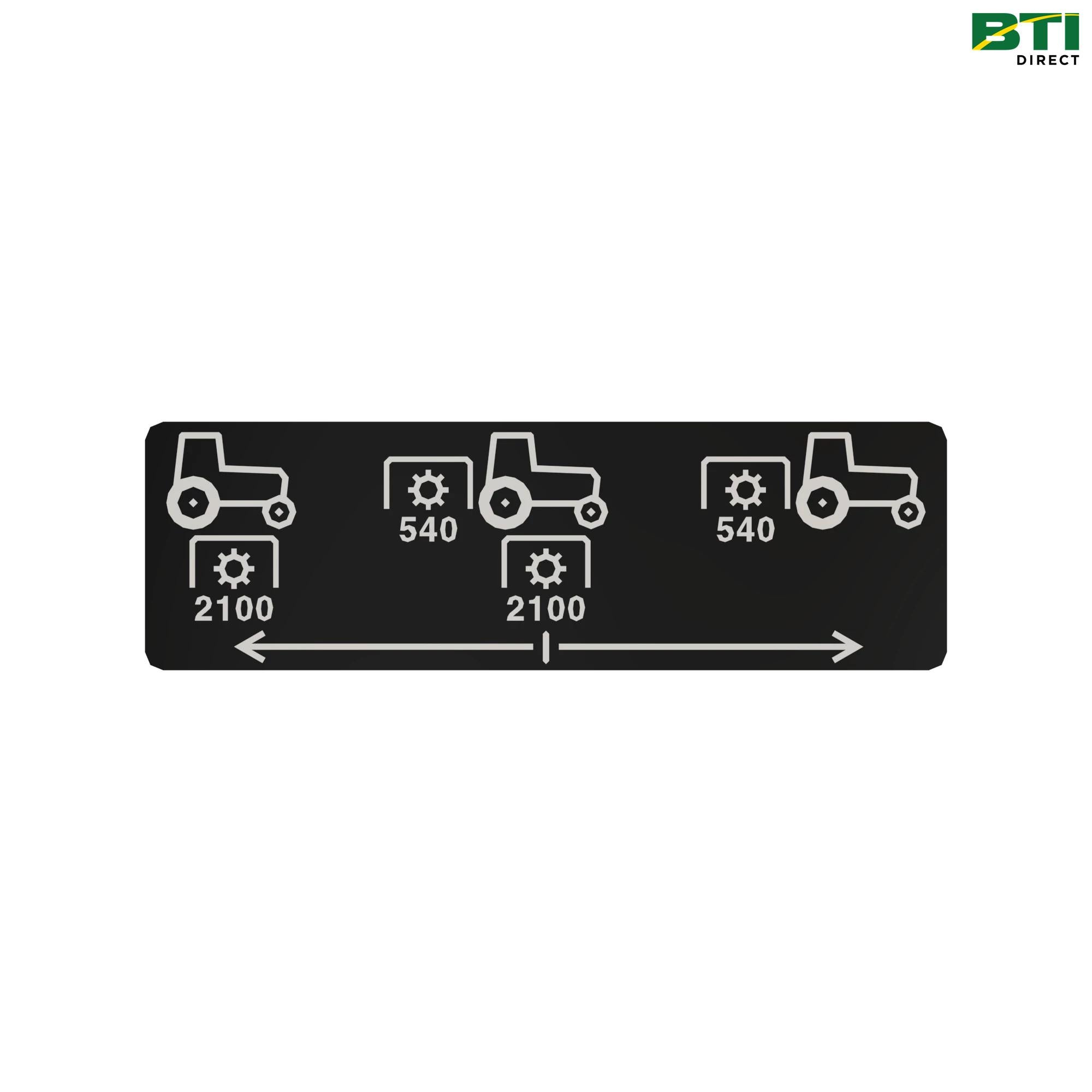LVU33300: PTO Selector Label
