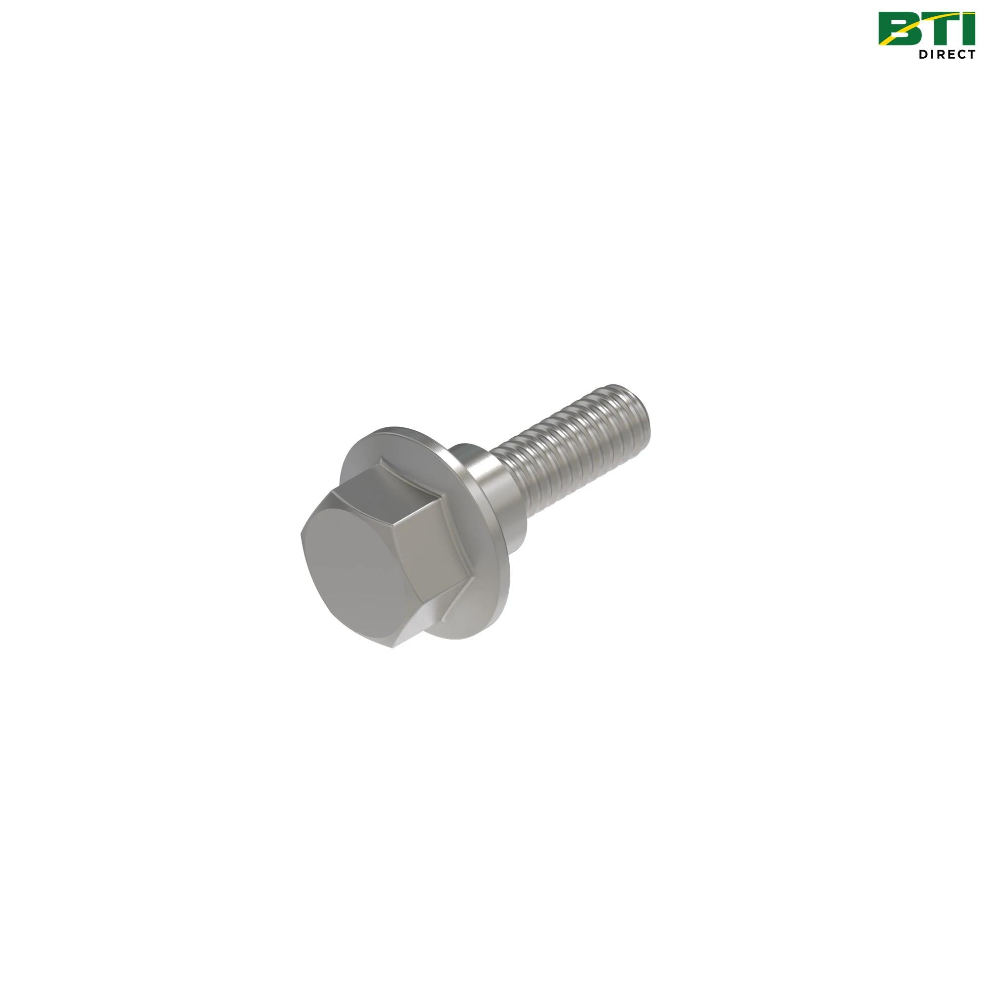 M153513: Hexagonal Head Flanged Screw, M8 X 28