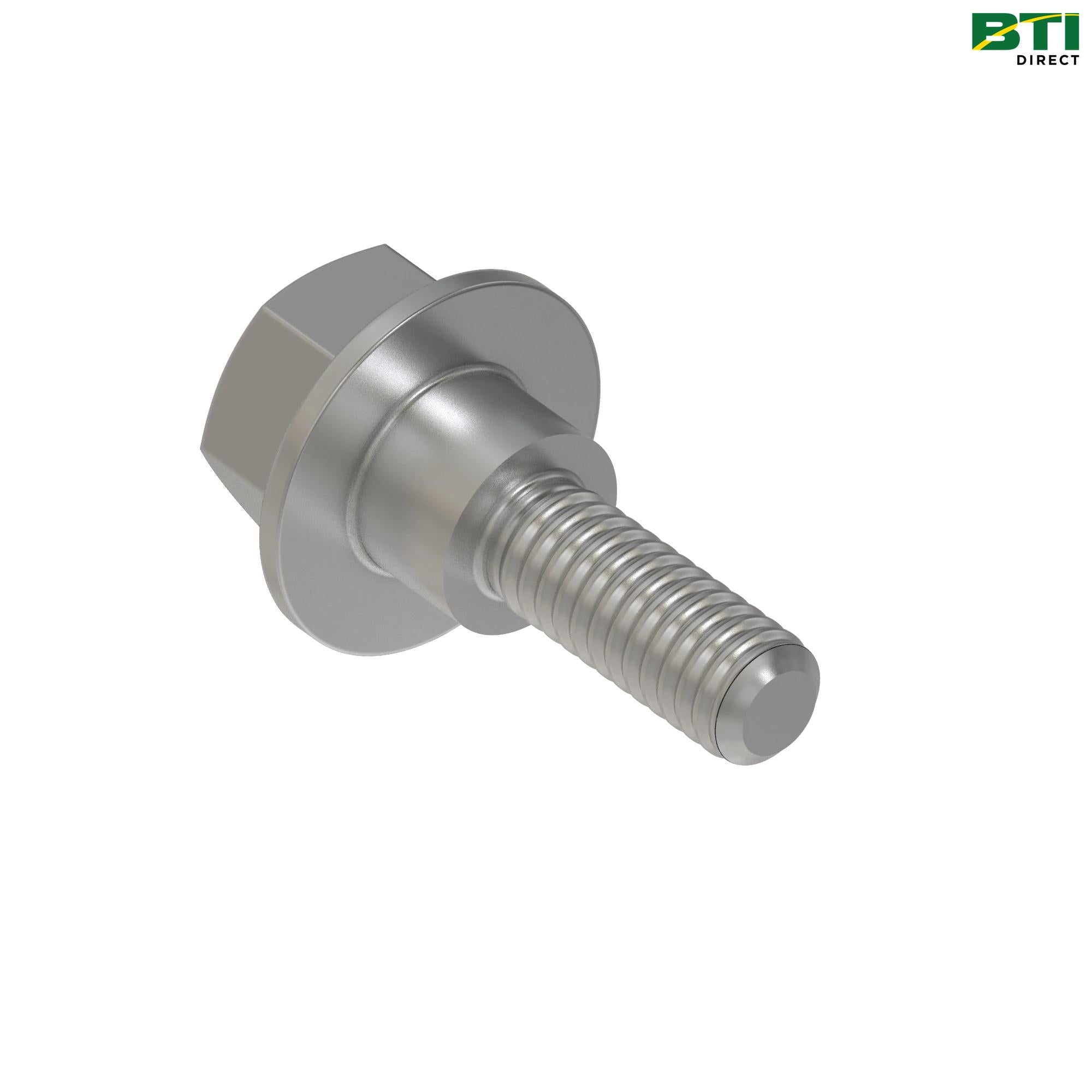 M153513: Hexagonal Head Flanged Screw, M8 X 28