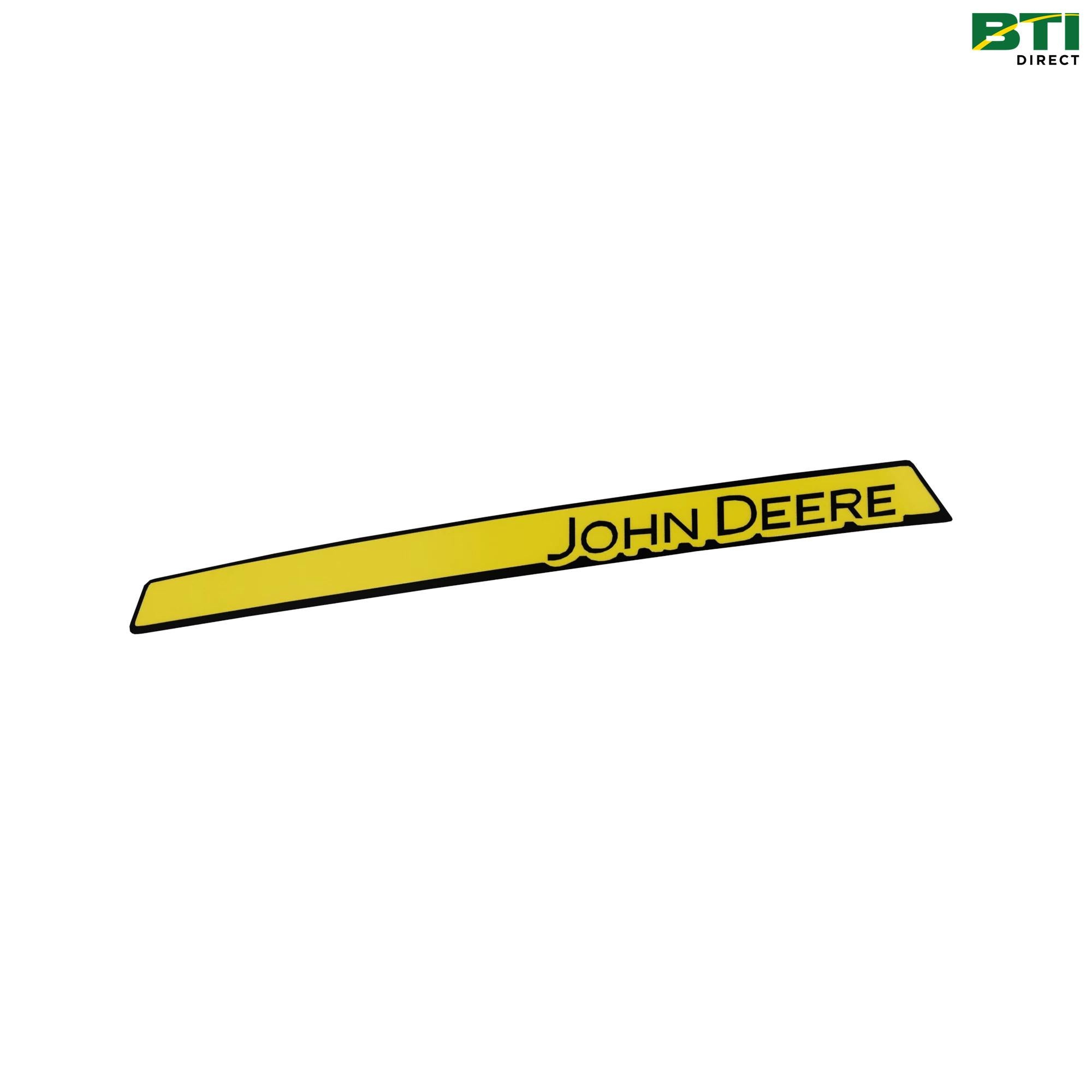M166230: John Deere Stripe Label, Left Side