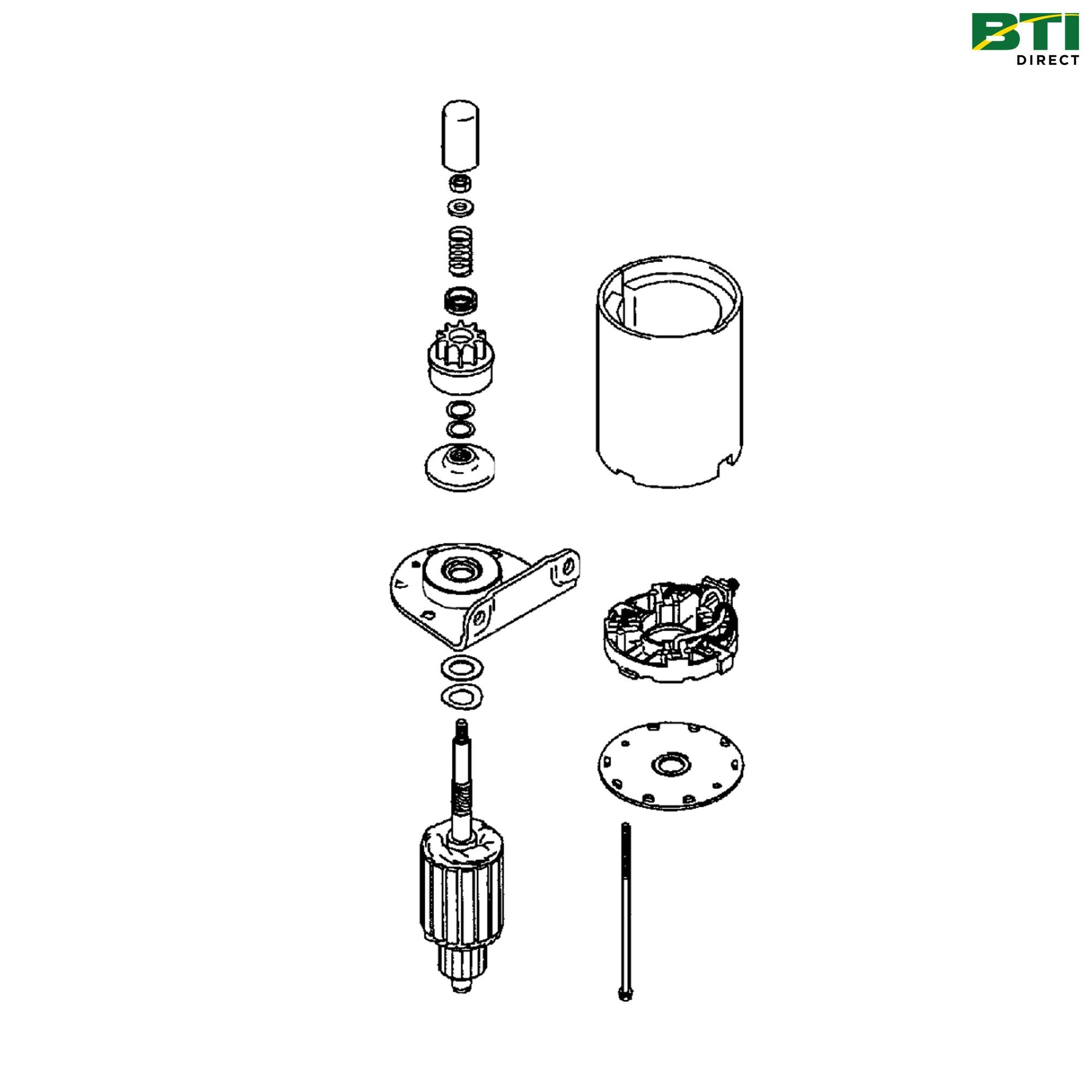 MIA11564: Starter Motor, 12 Volts