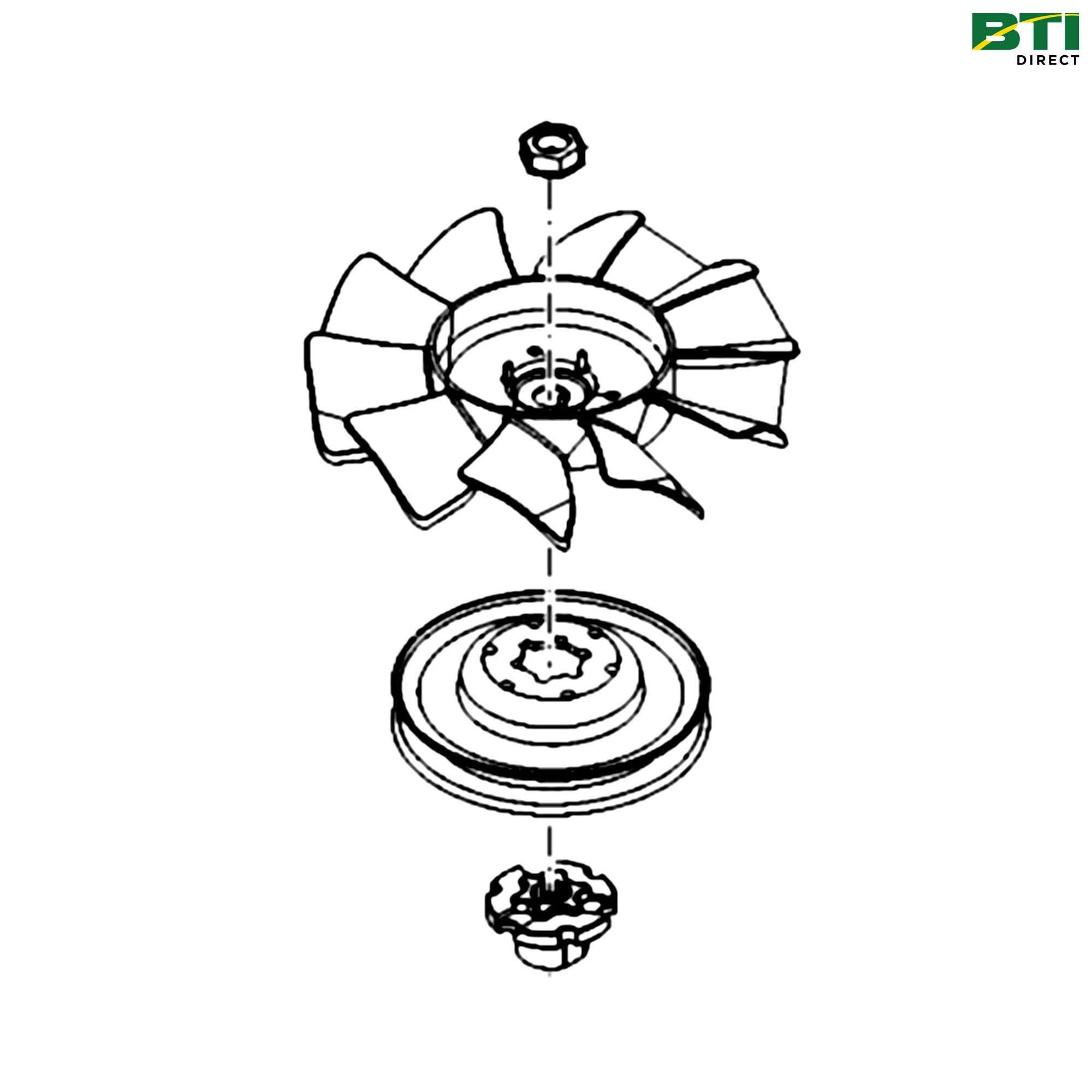 MIA12326: Hydrostatic Transmission Hub Kit