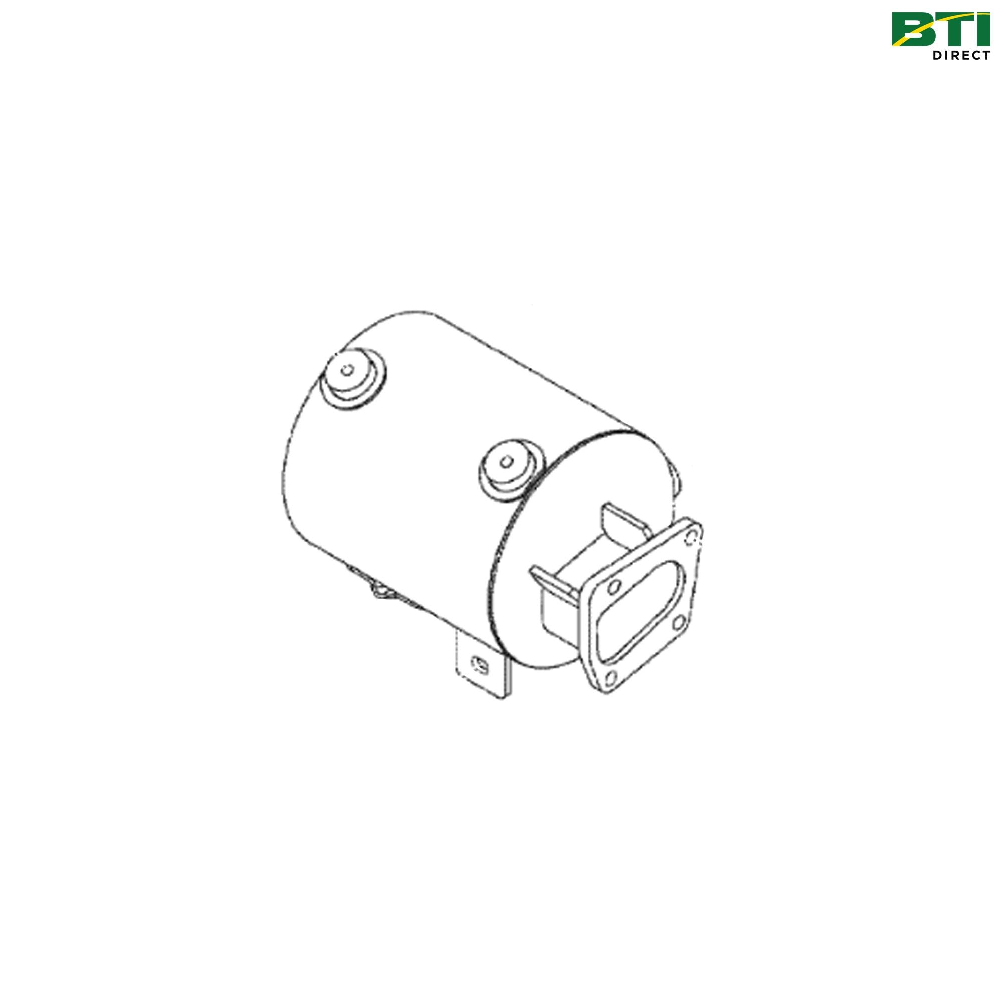 MIU803736: Exhaust Pipe