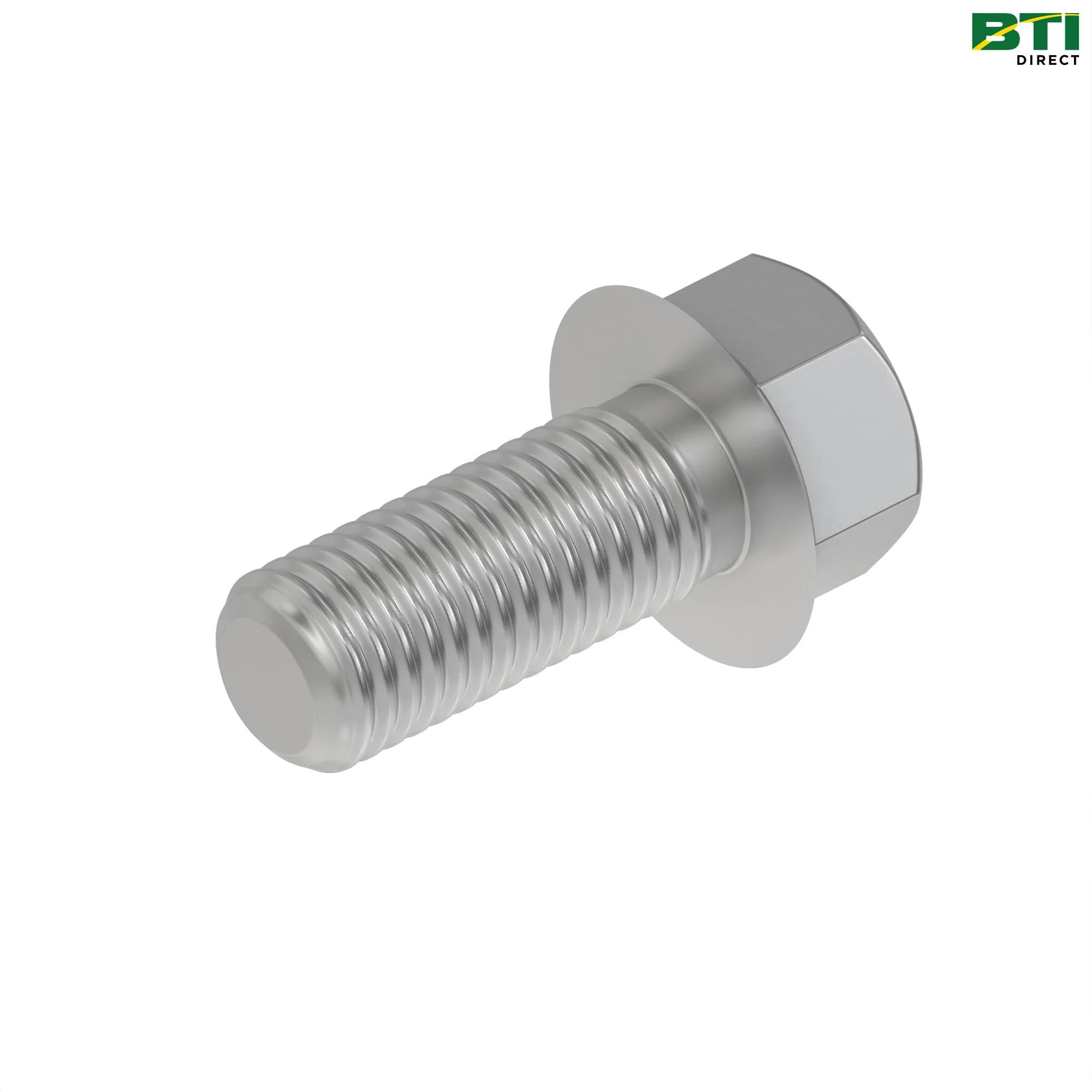 N10214: Hexagonal Head Flanged Screw, 9.525 X 25.4 mm (3/8" X 1")