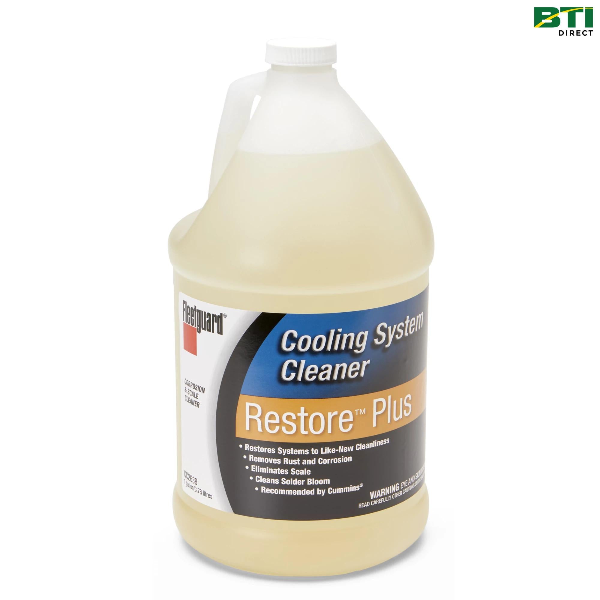 PMCC2638: Fleetguard® Cooling System Flush, Restore Plus™, 3.78 Liter (1 Gallon)