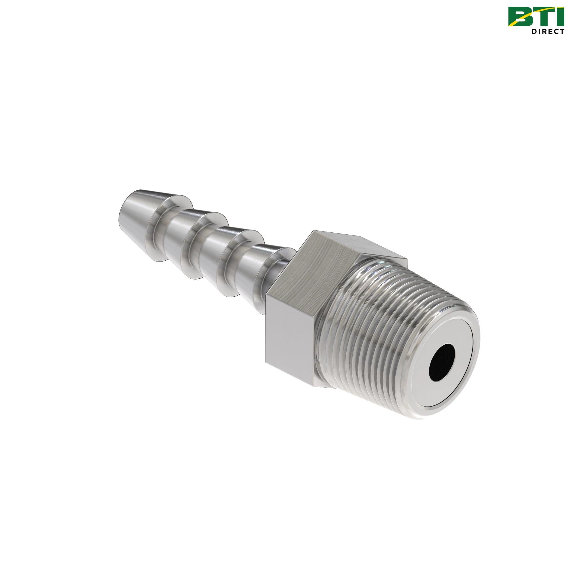 R130951: Straight Male Threaded Connector Hose Fitting