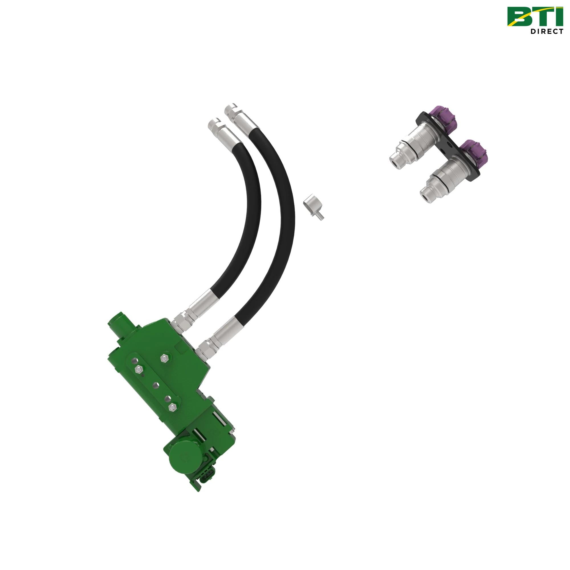 RE340782: 3rd Selective Control Valve (SCV) Kit for Front Hitch