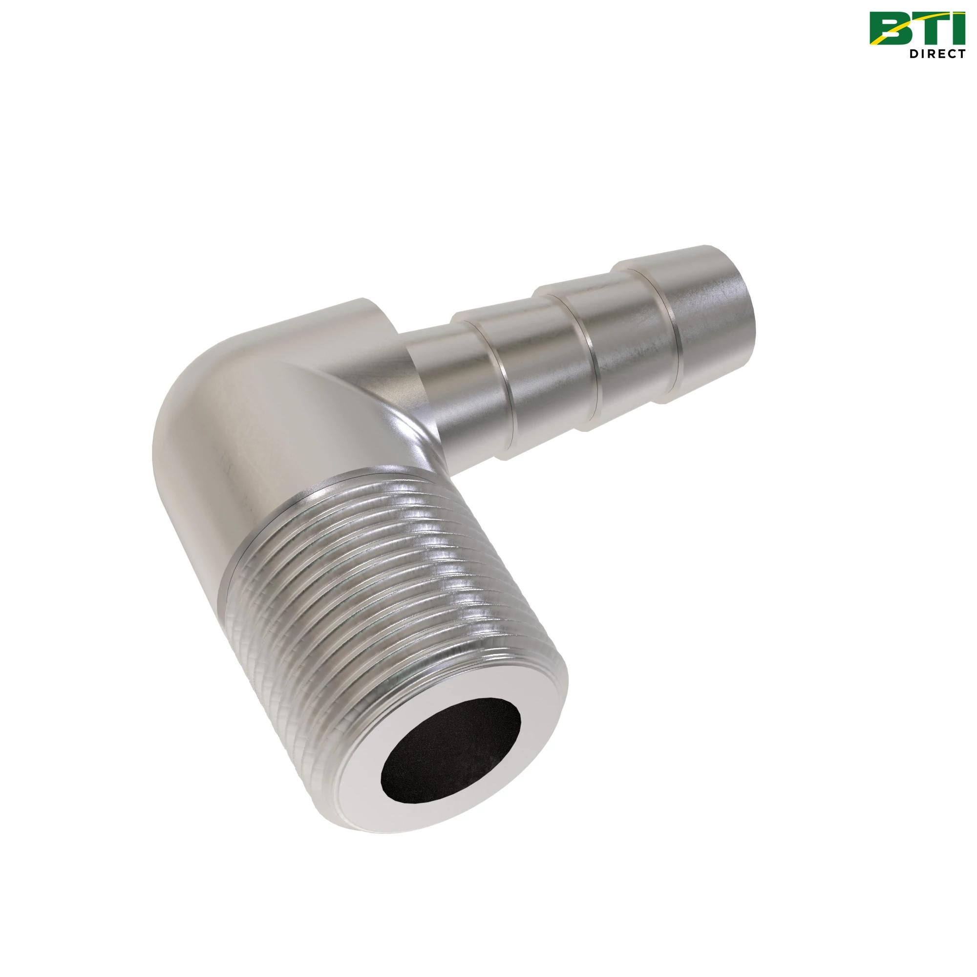 SU23067: 90 Degree Male Barbed Elbow Pipe Fitting